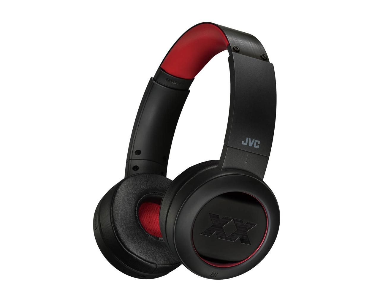 Belaidės Ausinės JVC HA-XP50BT-RE aptX, NFC, XTREME XPLOSIVES su \