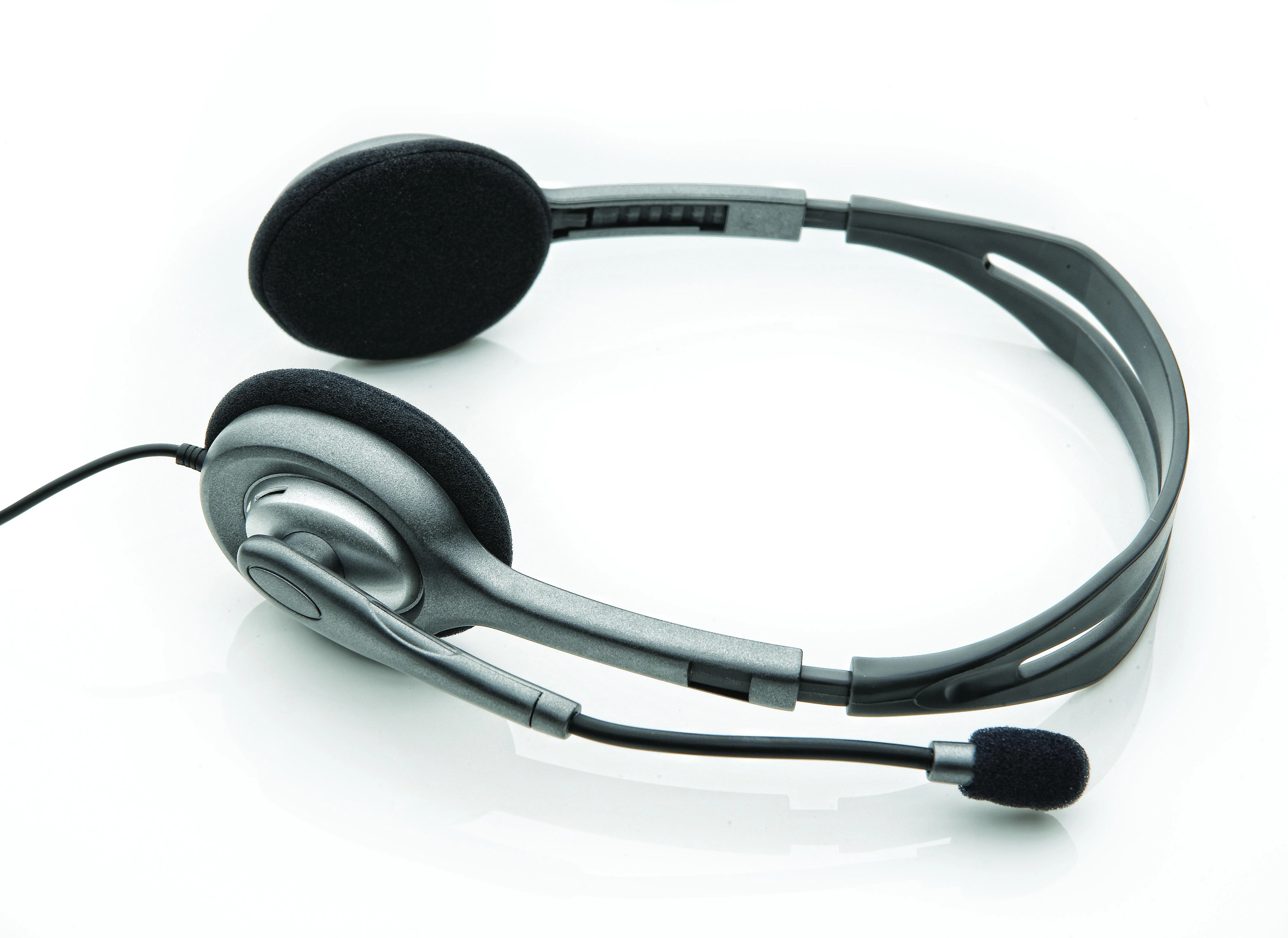 Logitech | LGT-H110 | Stereo ausinės | Juodas, Sidabrinis