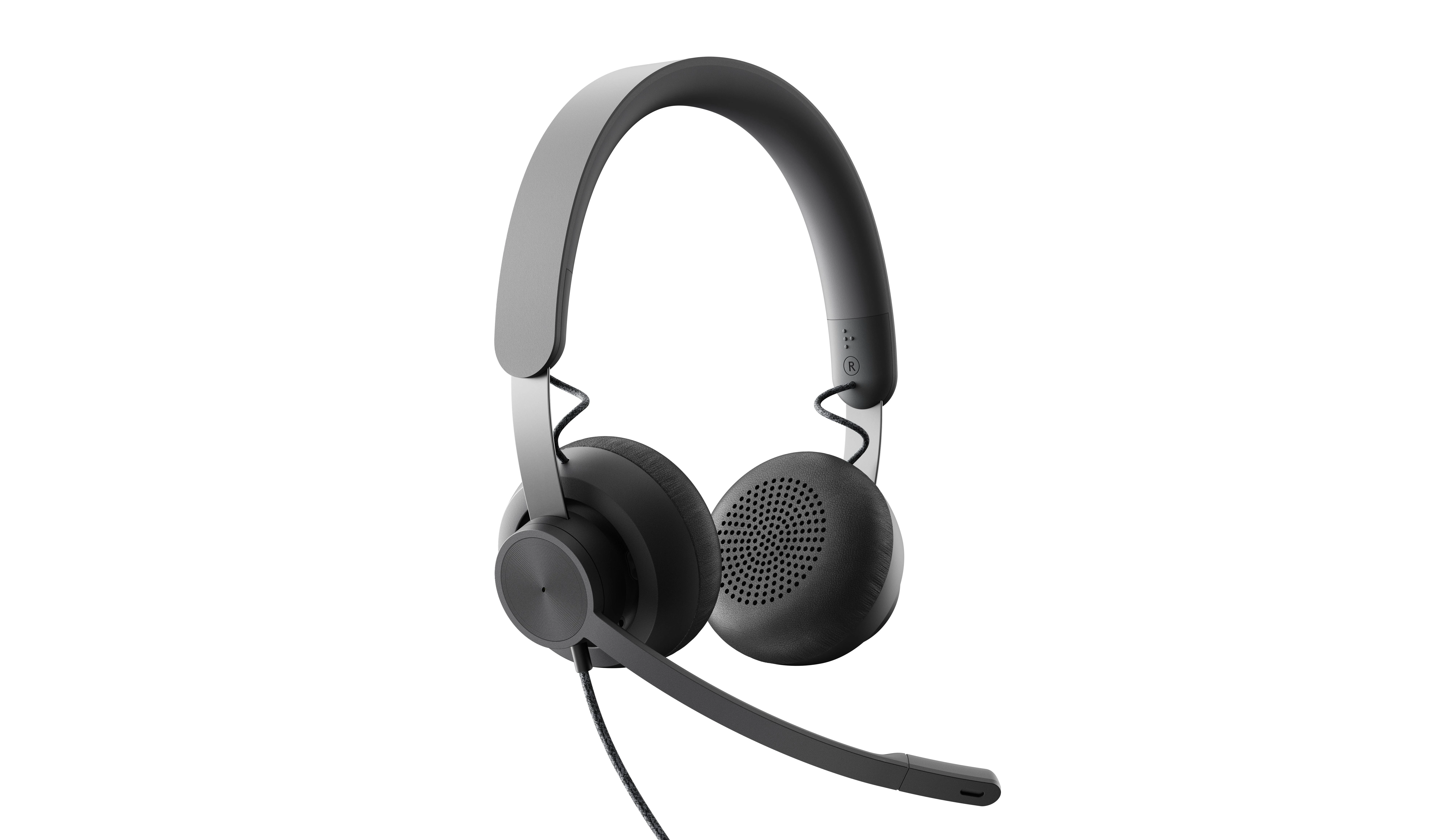 Universalios ausinės Logitech Zone su laidu, su mikrofonu, MSFT, Juodos