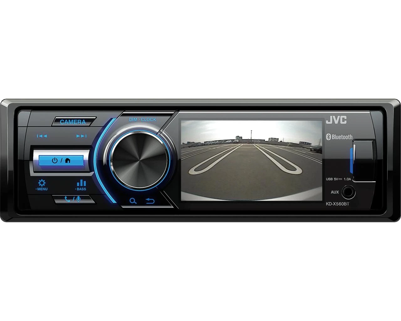 JVC KDX-560BT automagnetola su ekranu
