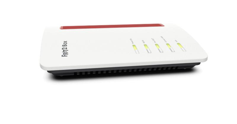 Šakotuvas AVM FRITZ!Box 7530 belaidis maršrutizatorius Dviguba juosta (2,4 GHz / 5 GHz) Gigabitinis eternetas Juoda, Raudona, Balta