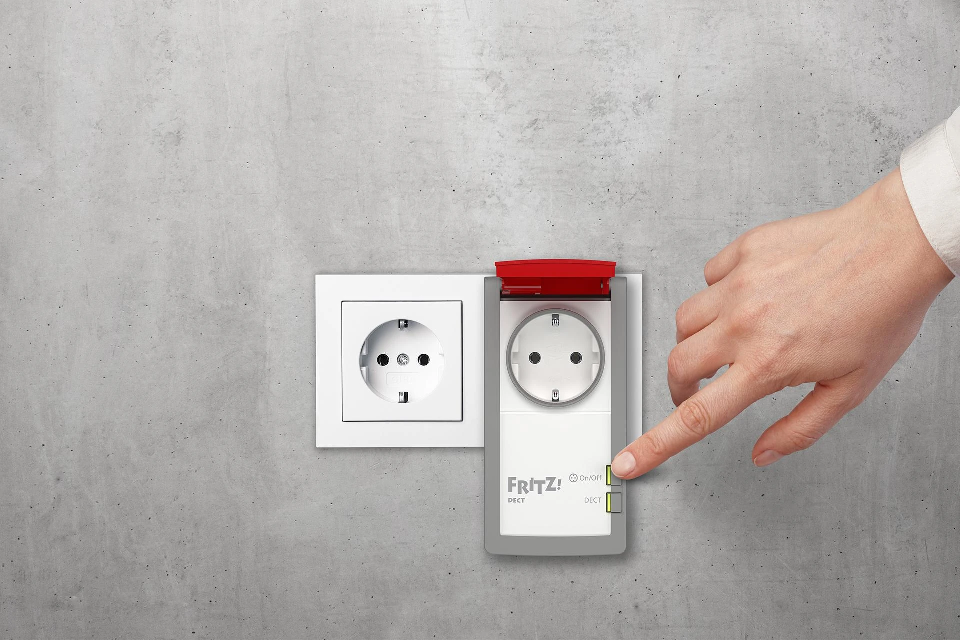 AVM FRITZ!DECT 210 išmanusis kištukas Balta 3450 W
