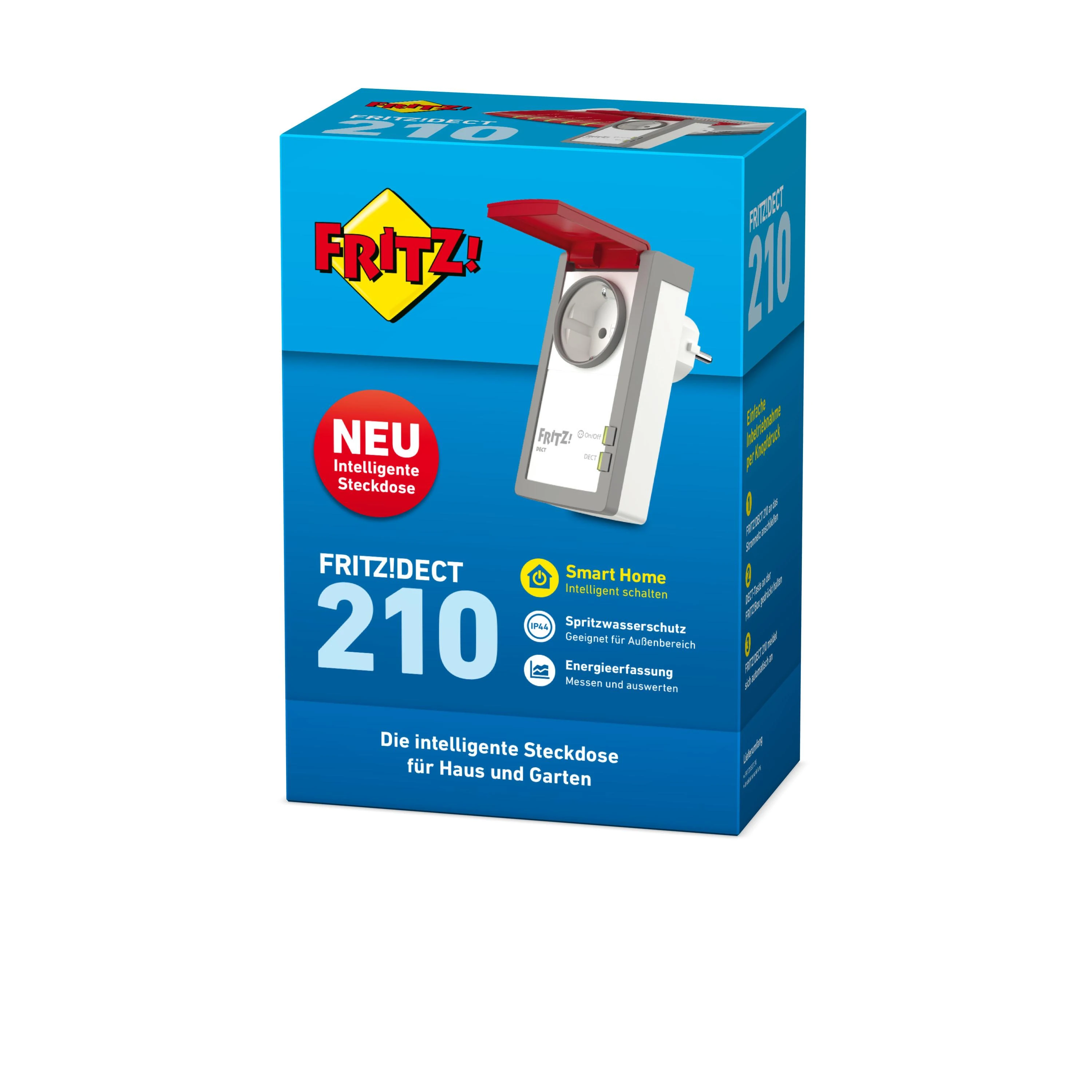 AVM FRITZ!DECT 210 išmanusis kištukas Balta 3450 W