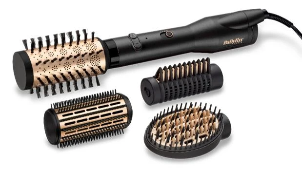 BaByliss AS970E plaukų formavimo šukos Plaukų modeliavimo rinkinys Šiltas Juoda 2,5 m 650 W