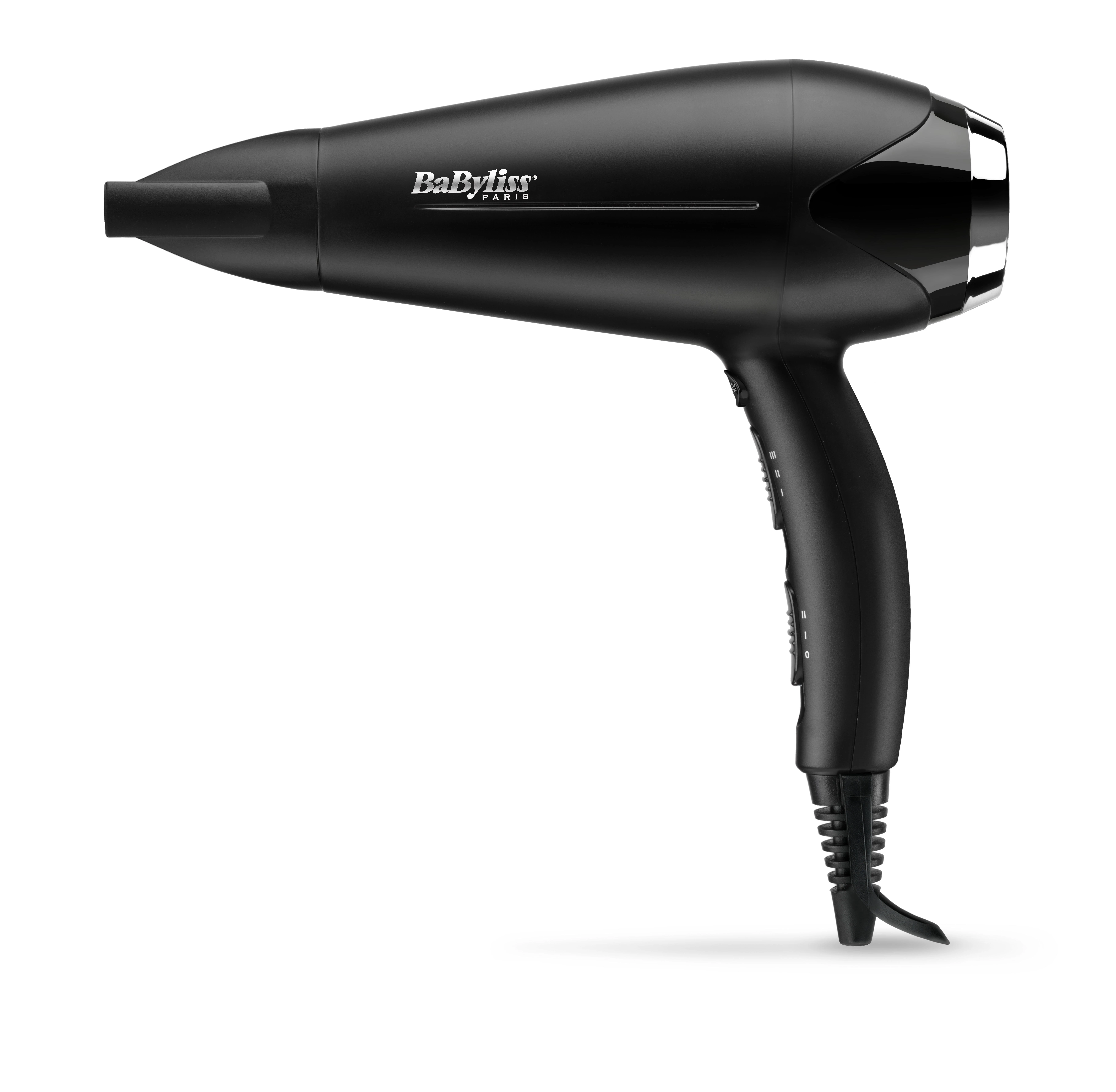 BaByliss D572DE plaukų džiovintuvas Juoda 2200 W