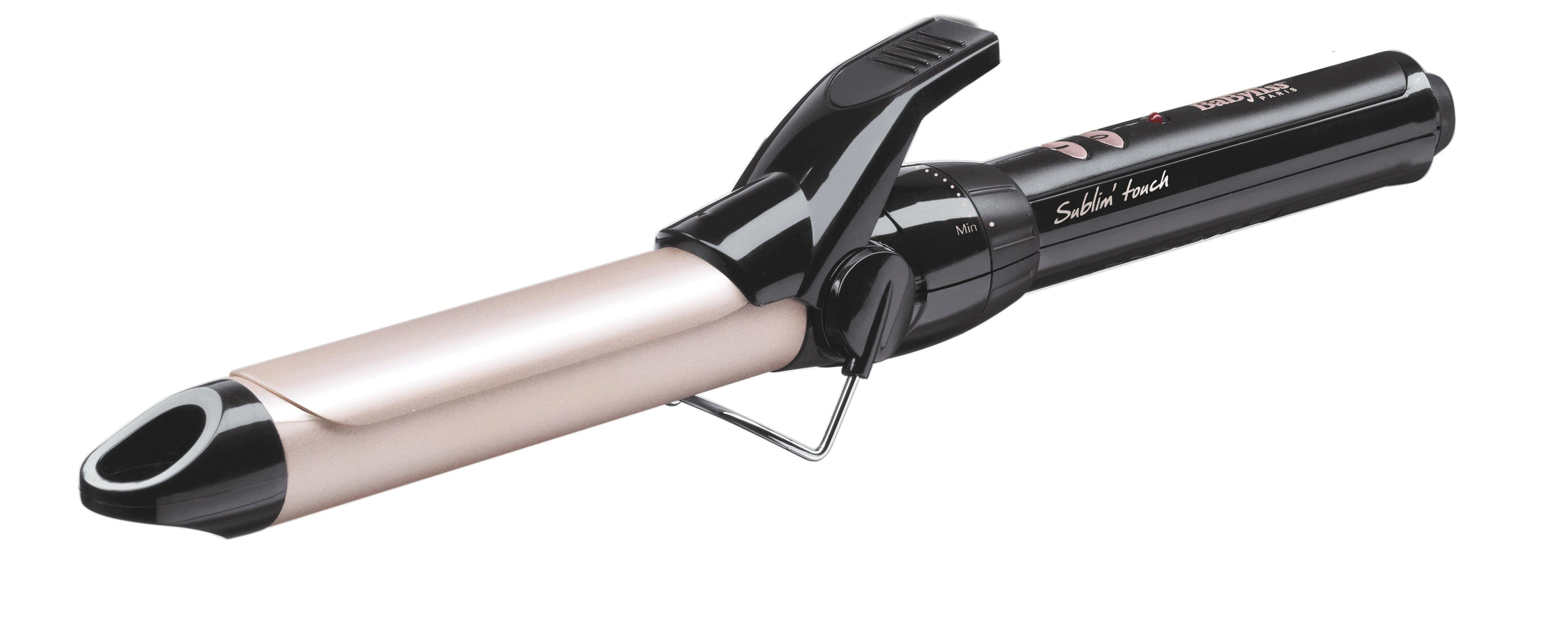 BABYLISS Plaukų garbanojimo žnyplės C325E Sublim Touch Curling Iron Barrel diameter 25 mm, Temperature (min) 150 °C, Temperature (max) 180 °C, Number of heating levels 10, Ekranas No, Juodas/pink, Yes, Yes, Yes