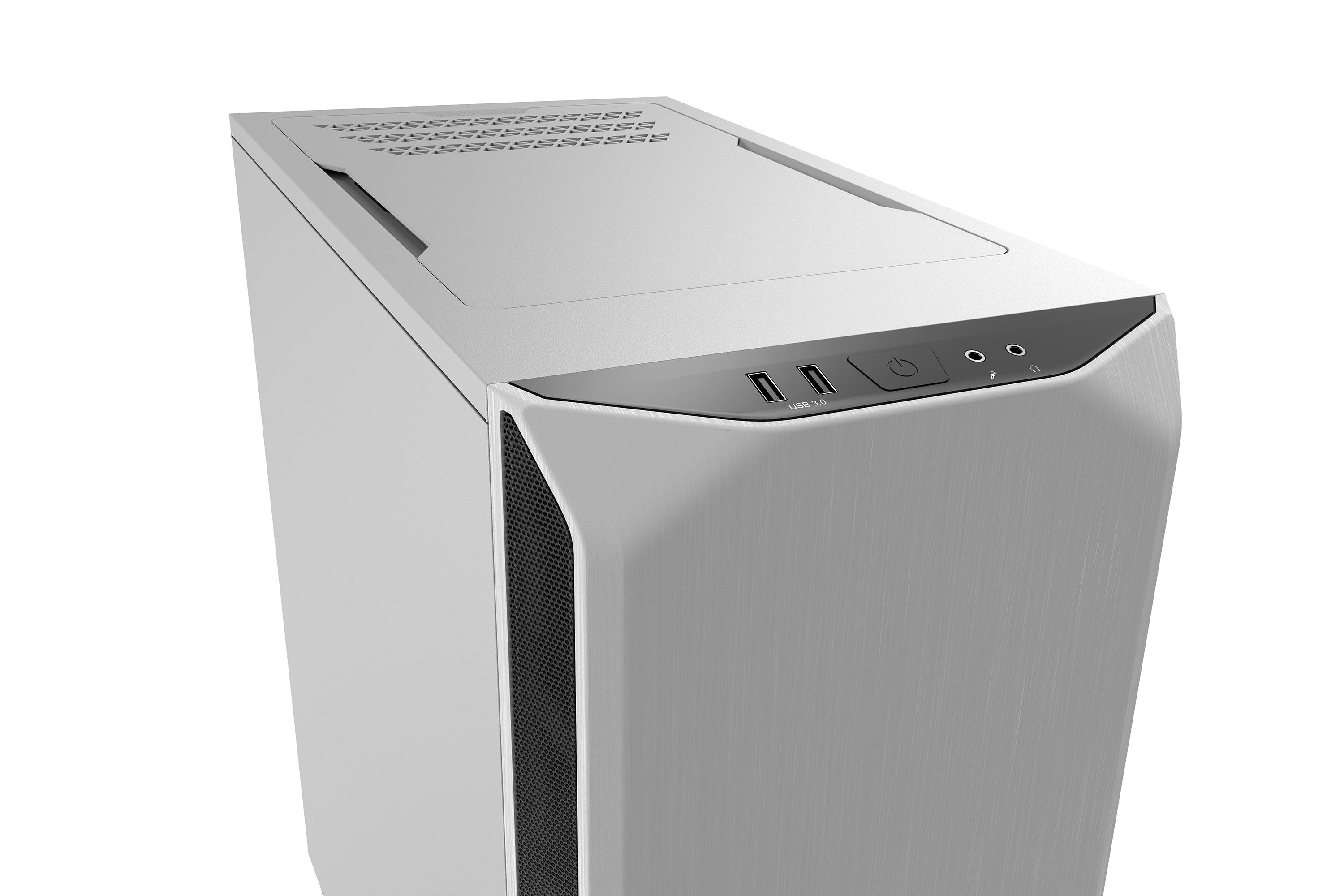 DARBUOTI! BG035 Be Quiet! Pure Base 500, baltas, ATX, M-ATX, mini-ITX dėklas