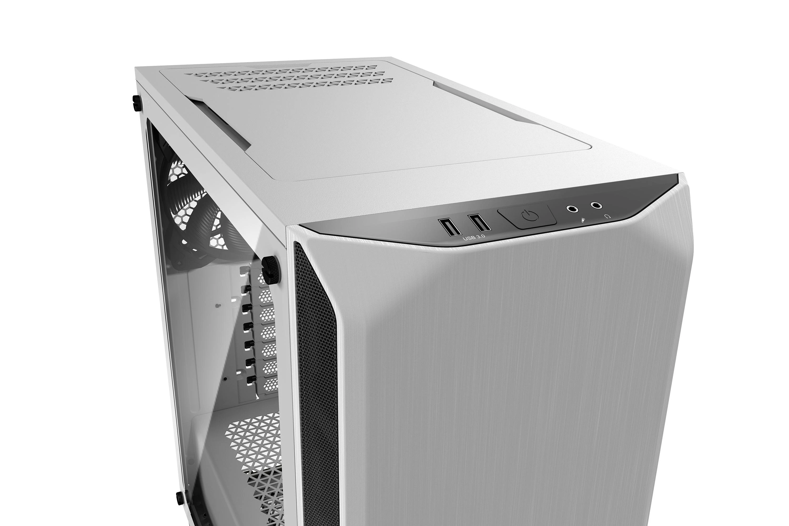 DARBUOTI! BGW35 Be Quiet! Pure Base 500 Window, baltas, ATX, M-ATX, mini-ITX dėklas