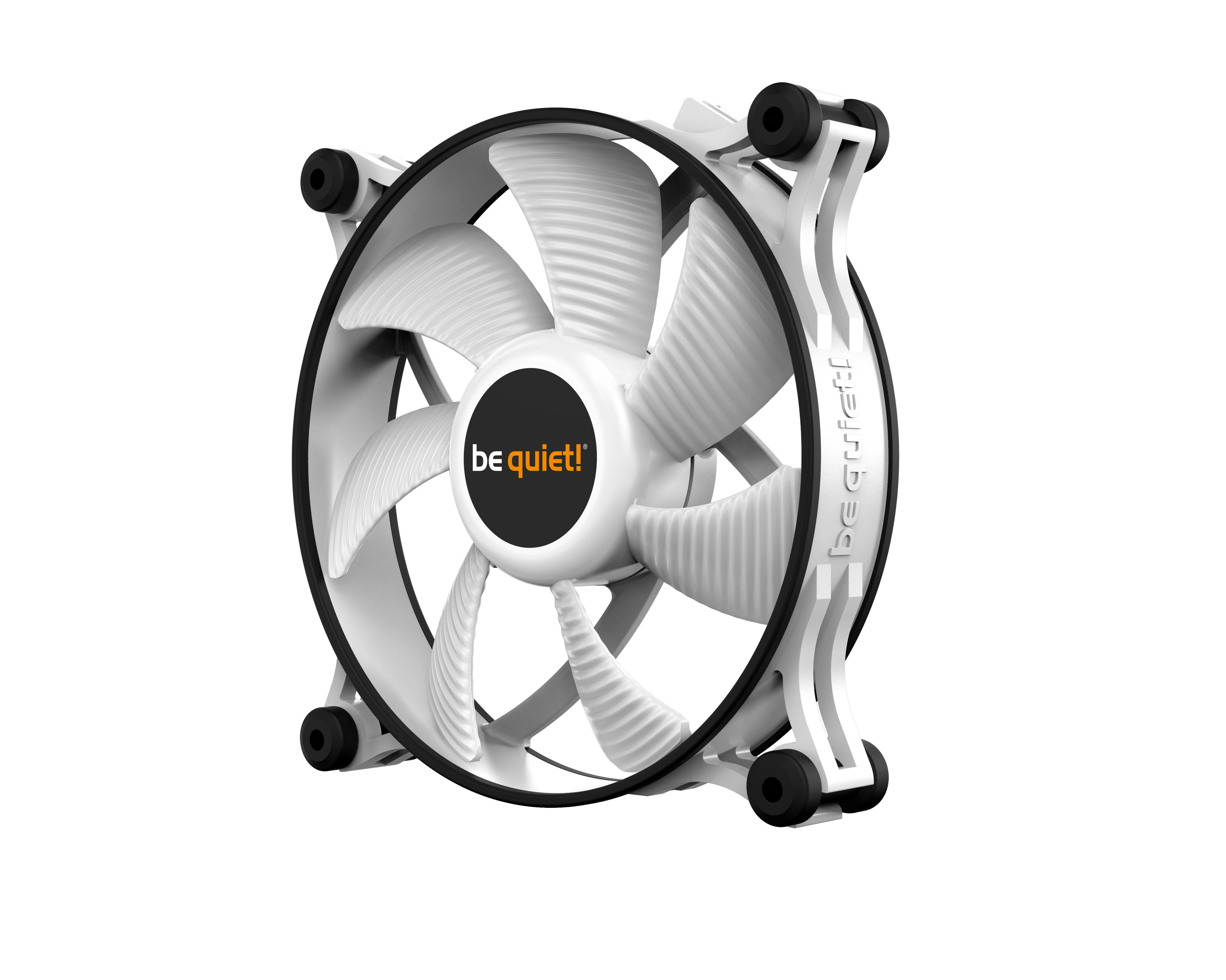 LISTAN BE QUIET Shadow Wings 2 Baltas 120mm PWM