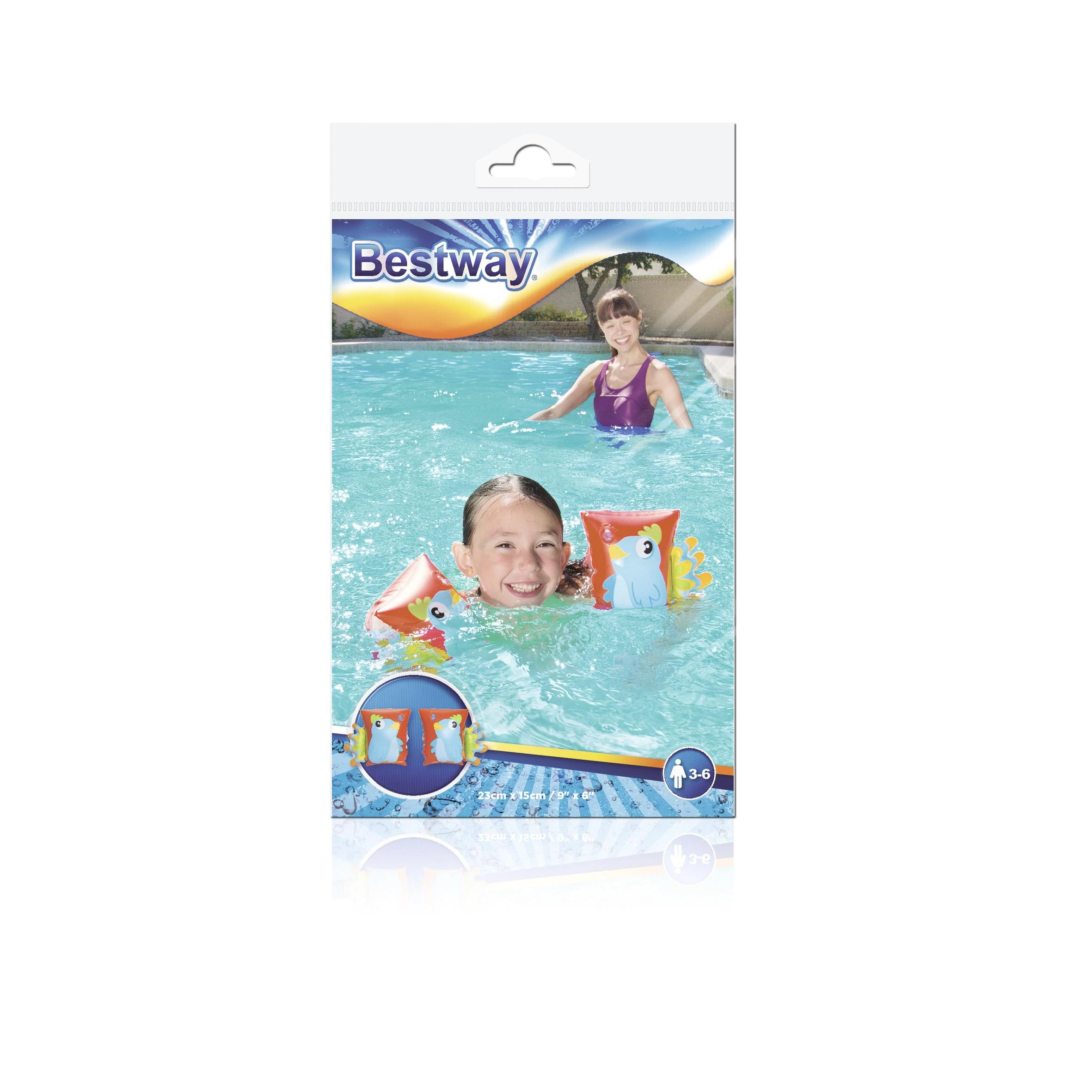 Bestway 32115 plūduriuojantis gaminys baseinui / paplūdimiui Multi spalvos Plaukimo rankovės Raštas Vinilas