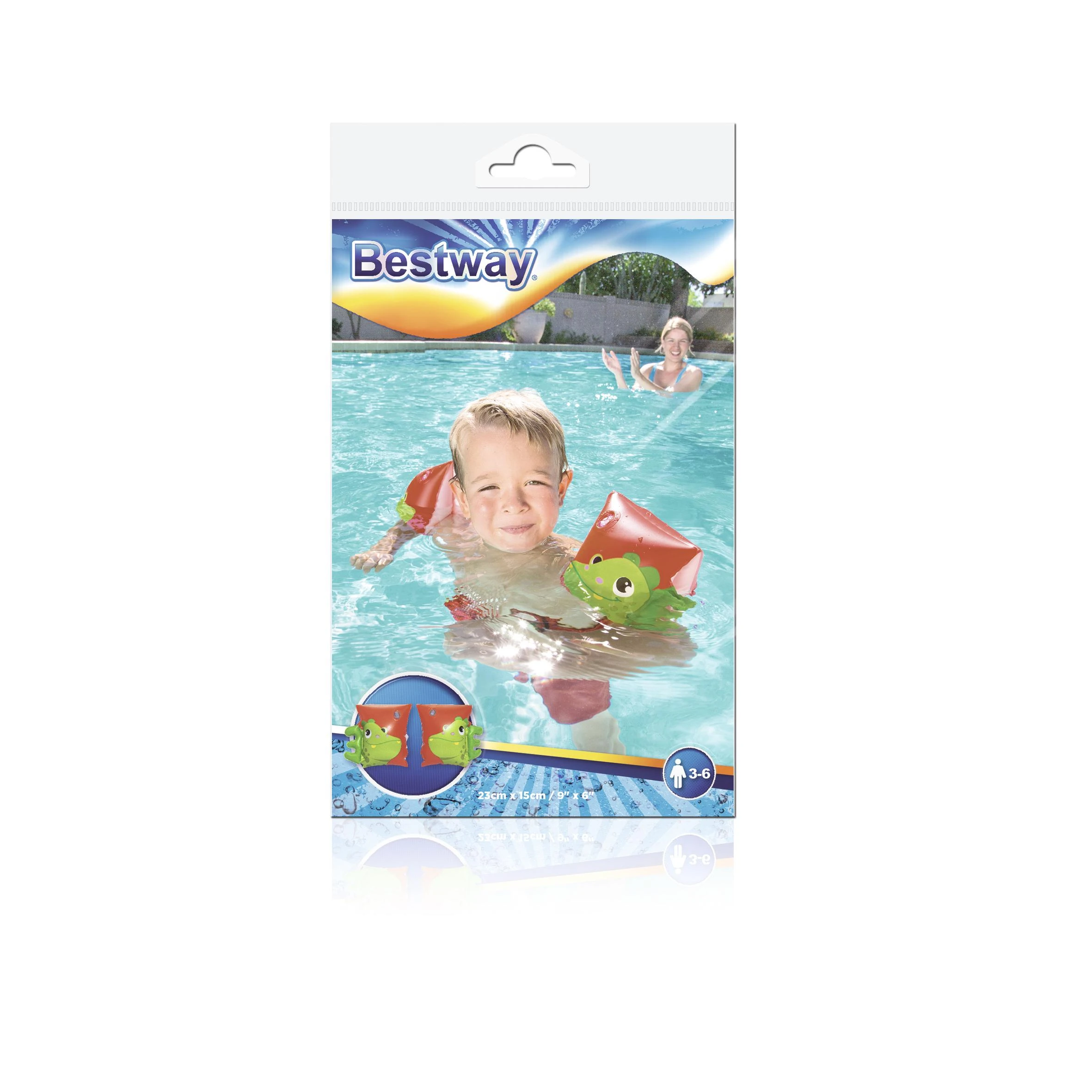 Bestway 32115 plūduriuojantis gaminys baseinui / paplūdimiui Multi spalvos Plaukimo rankovės Raštas Vinilas