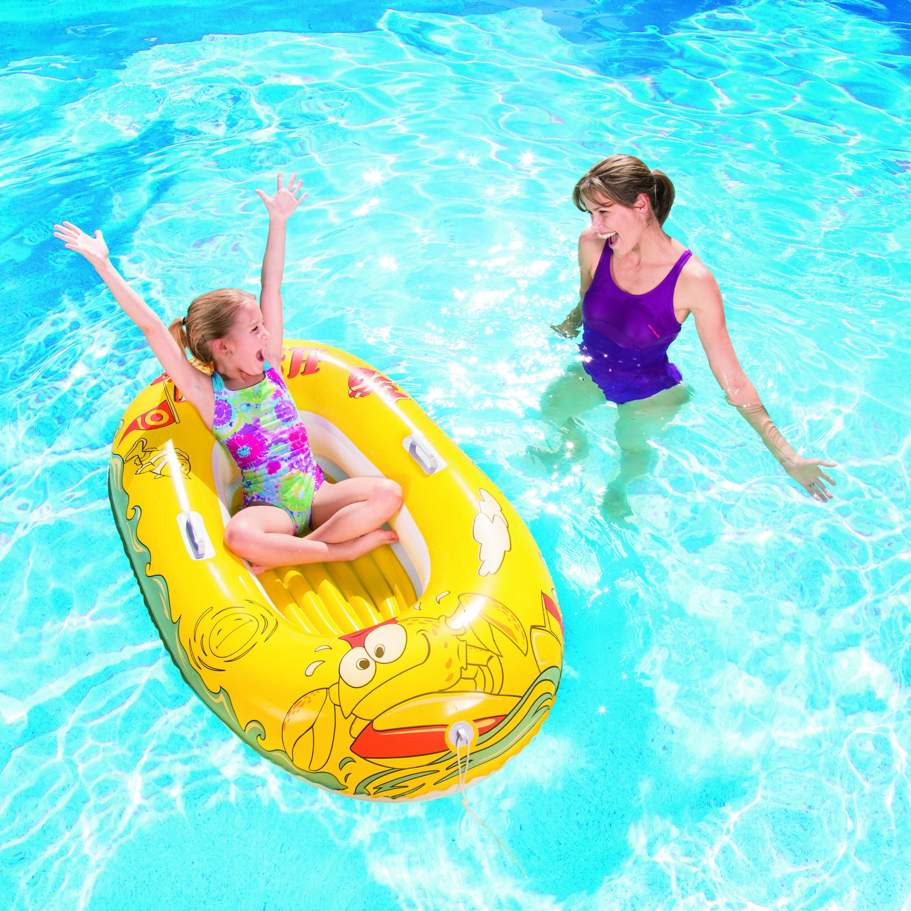 BESTWAY valtis Happy Crustacean Junior 1,19m x 79cm., assorti, 34009
