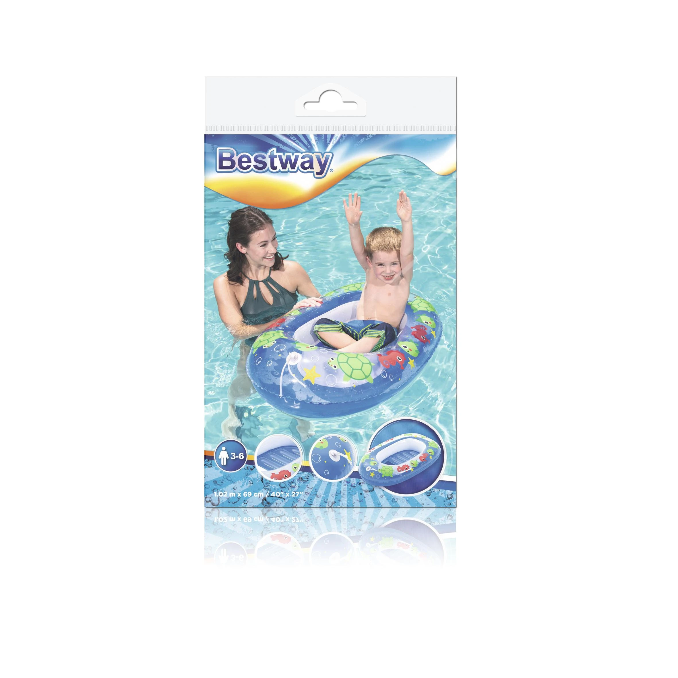 Bestway 34037 pripučiama valtis Baseinas 1 žmogus (žmon.)