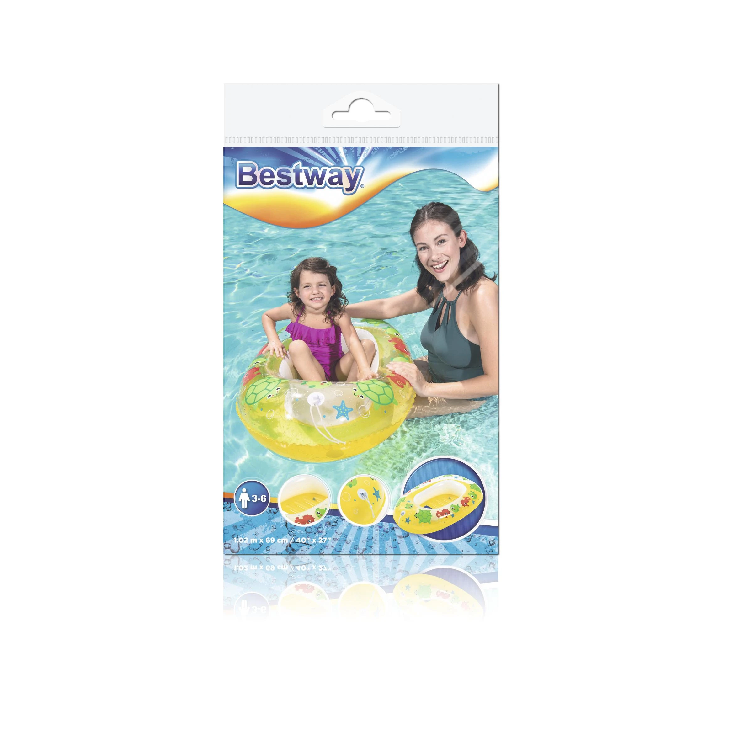 Bestway 34037 pripučiama valtis Baseinas 1 žmogus (žmon.)