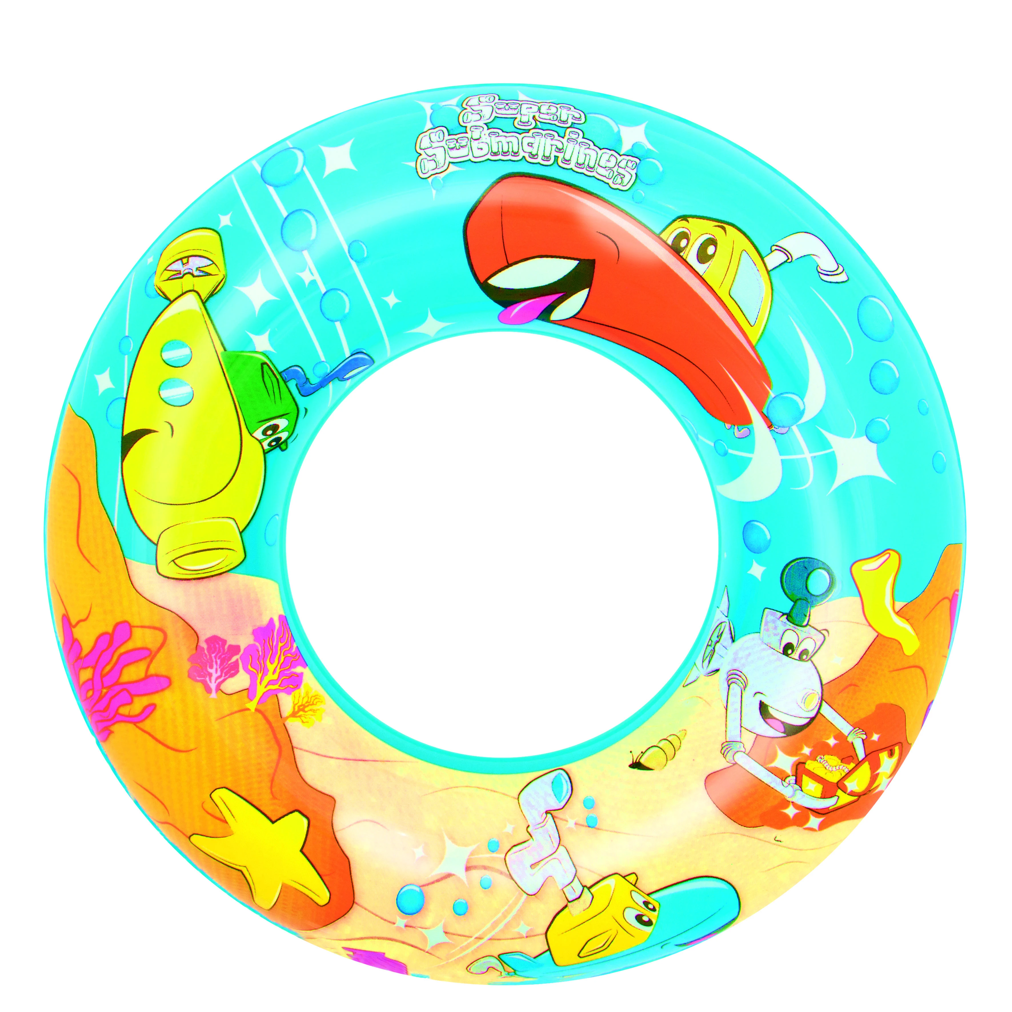 Bestway 36013 plūduriuojantis gaminys baseinui / paplūdimiui Multi spalvos Plaukimo ratas Raštas Vinilas