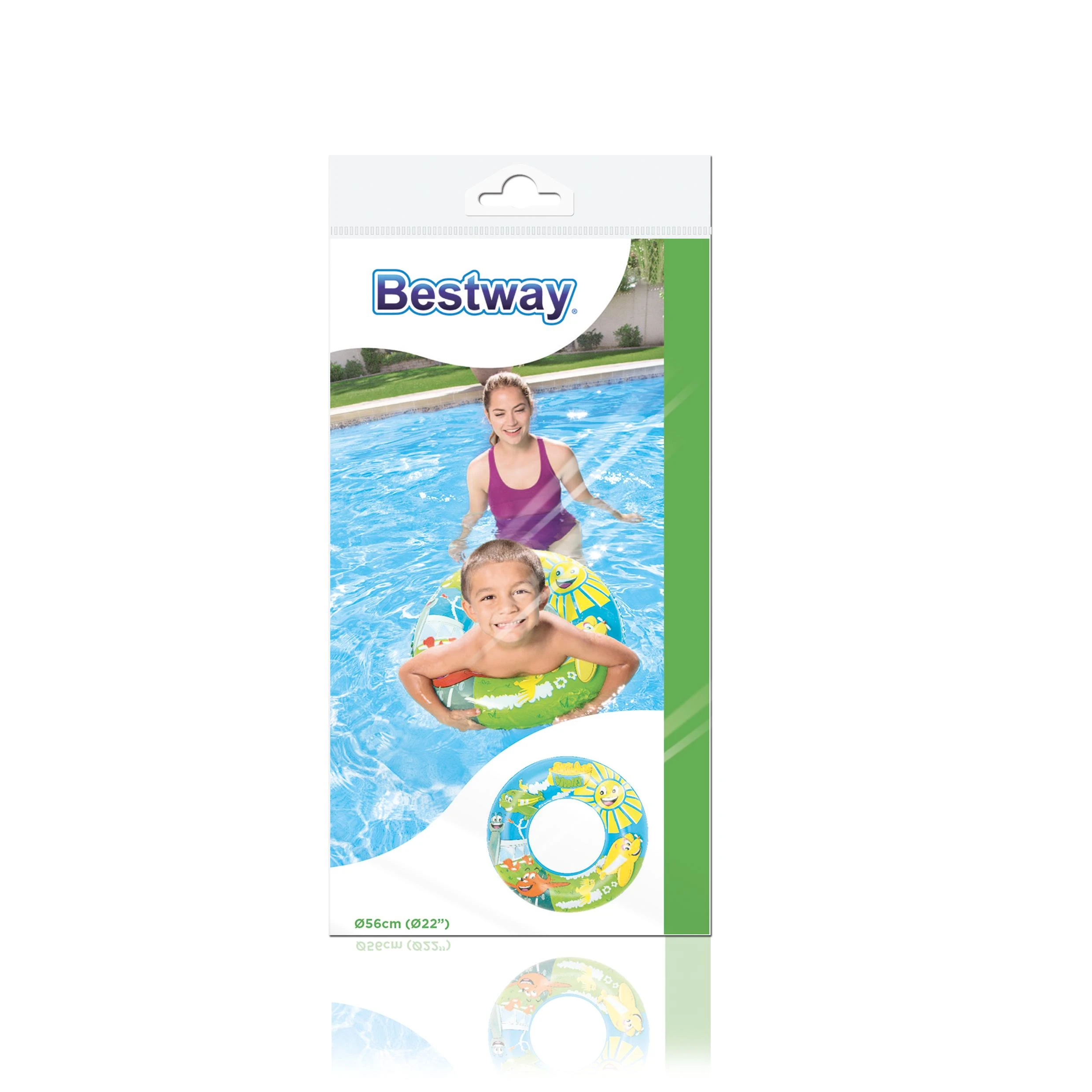Bestway 36013 plūduriuojantis gaminys baseinui / paplūdimiui Multi spalvos Plaukimo ratas Raštas Vinilas