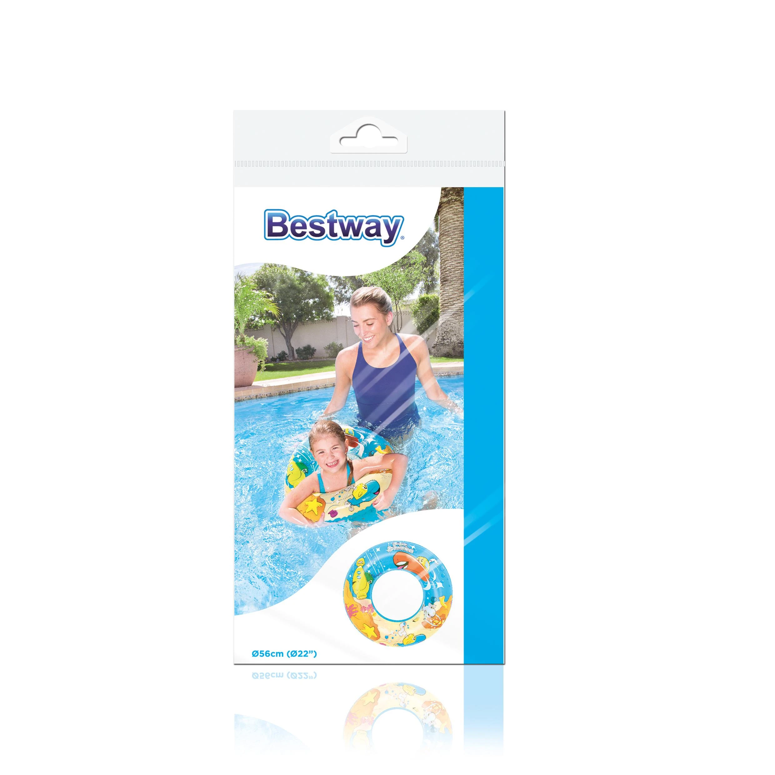 Bestway 36013 plūduriuojantis gaminys baseinui / paplūdimiui Multi spalvos Plaukimo ratas Raštas Vinilas
