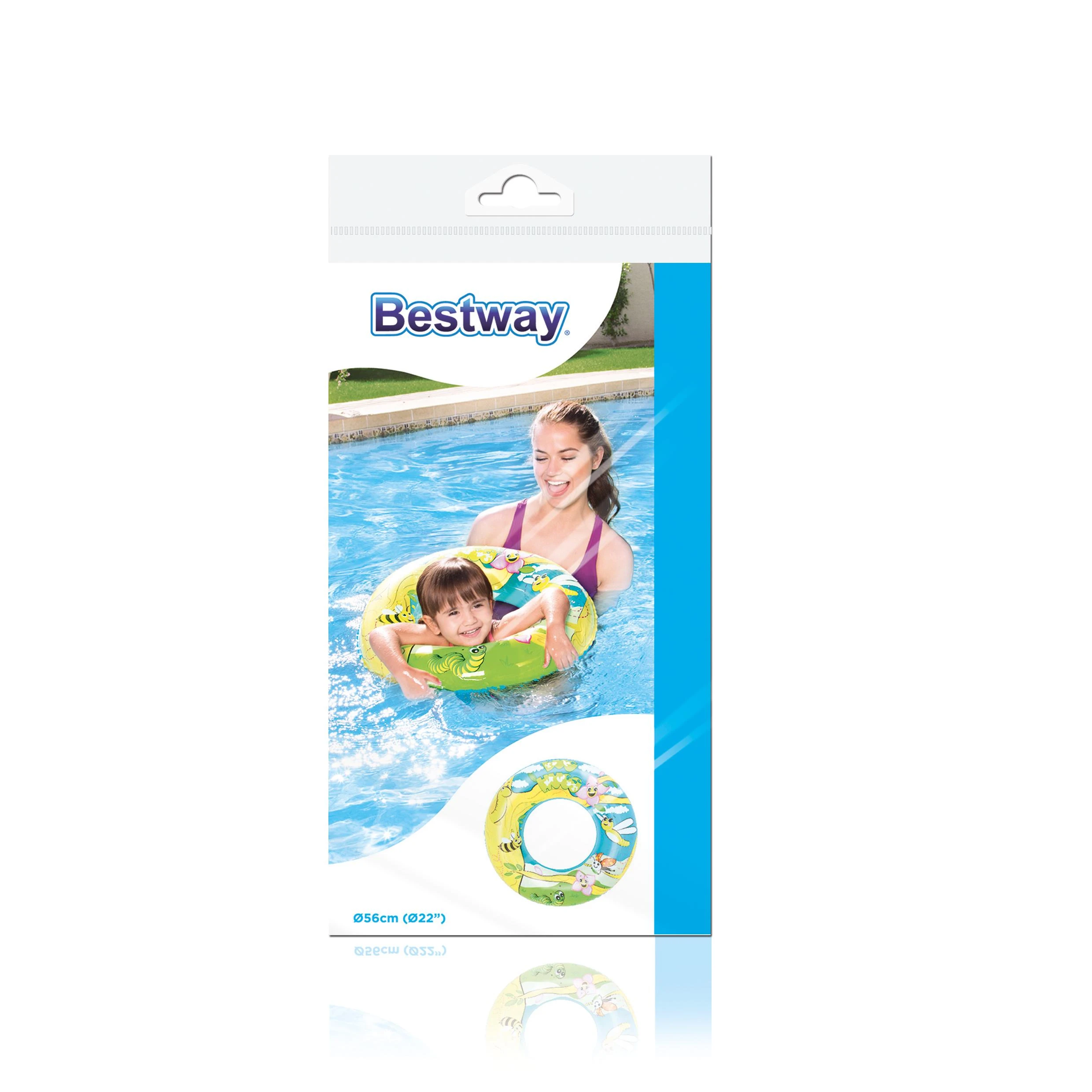Bestway 36013 plūduriuojantis gaminys baseinui / paplūdimiui Multi spalvos Plaukimo ratas Raštas Vinilas