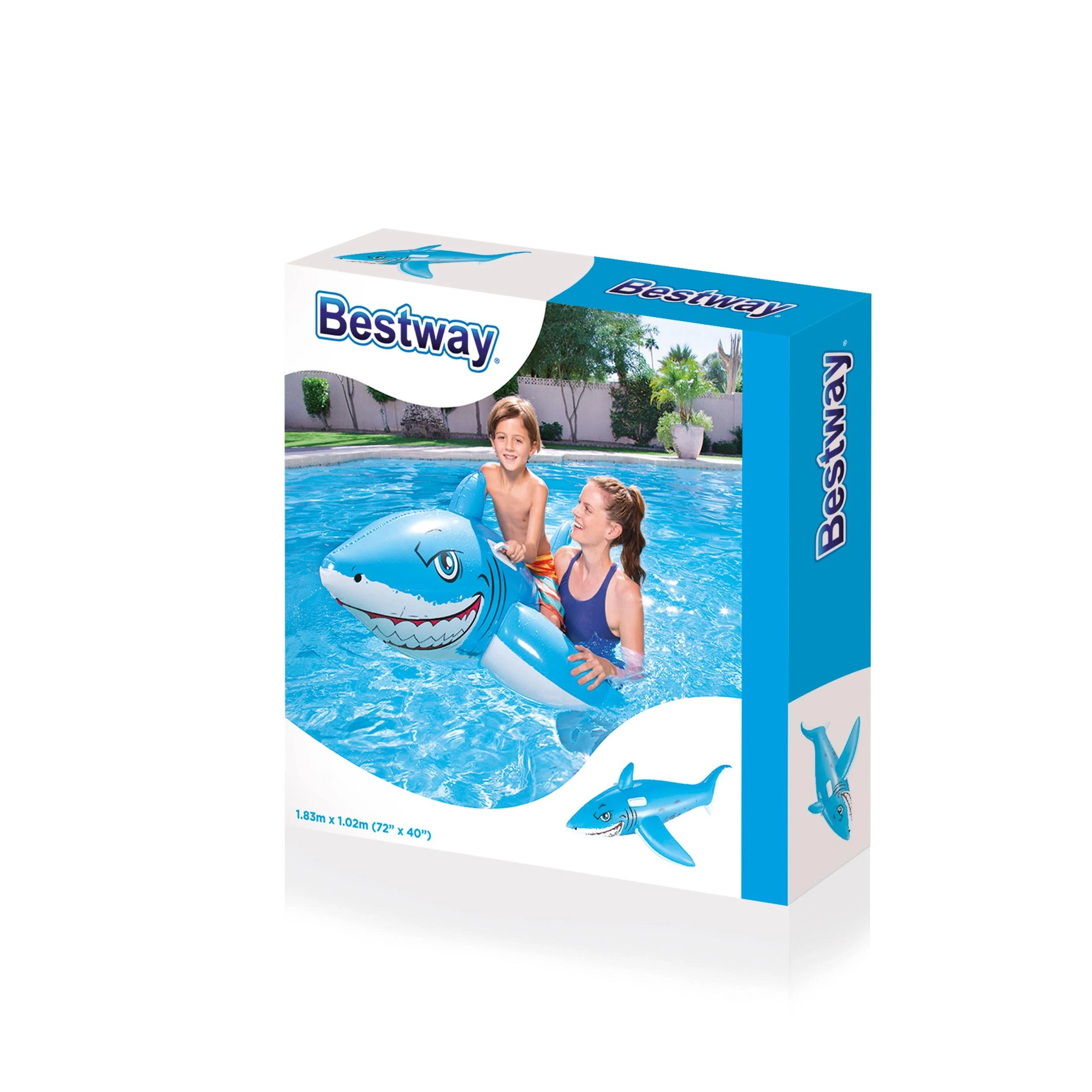 Bestway 41032 plūduriuojantis gaminys baseinui / paplūdimiui Mėlyna Užlipamas plūduras Raštas Vinilas