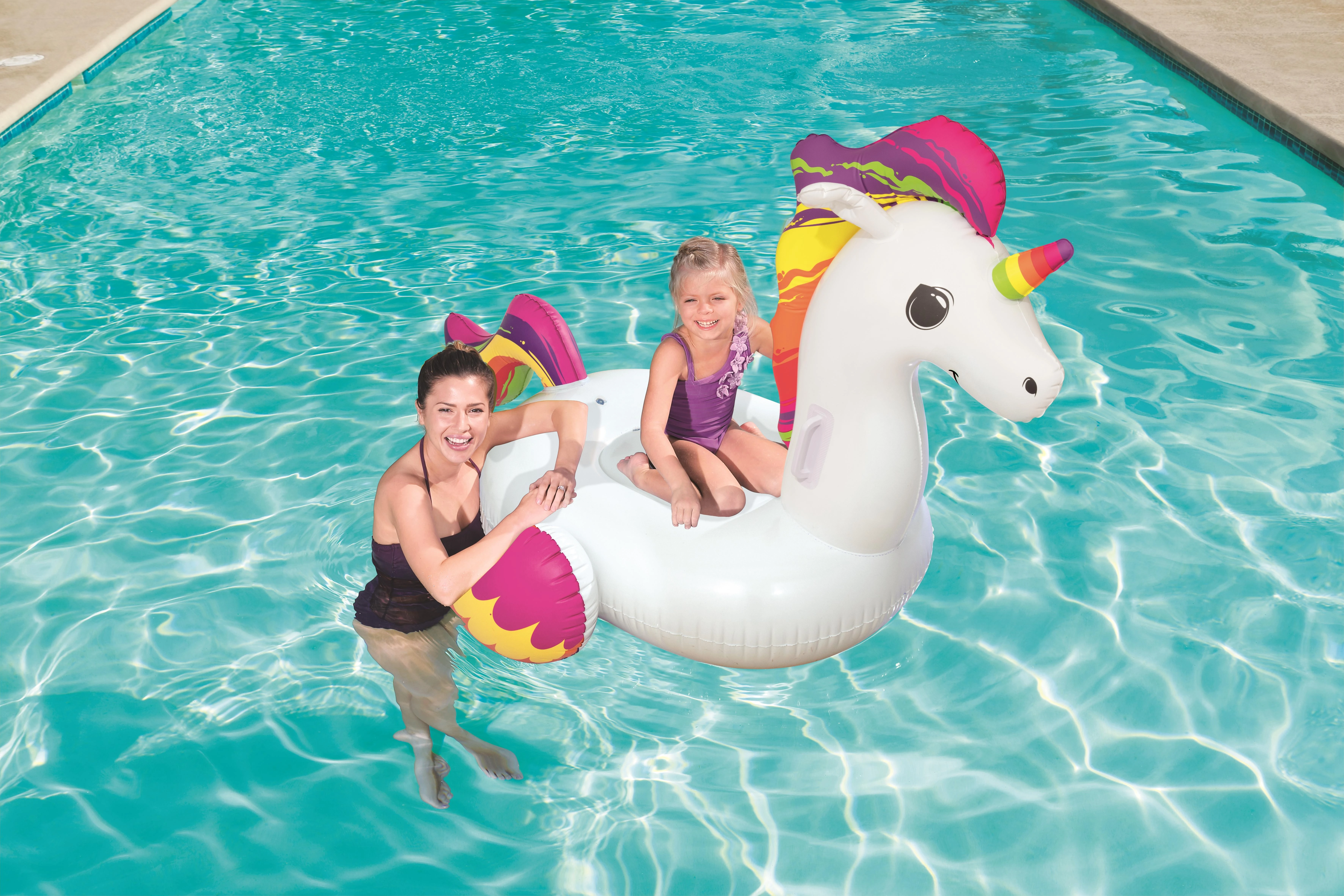 BESTWAY pripučiamas vienaragis Fantasy 1.50m x 1.17m, 41114