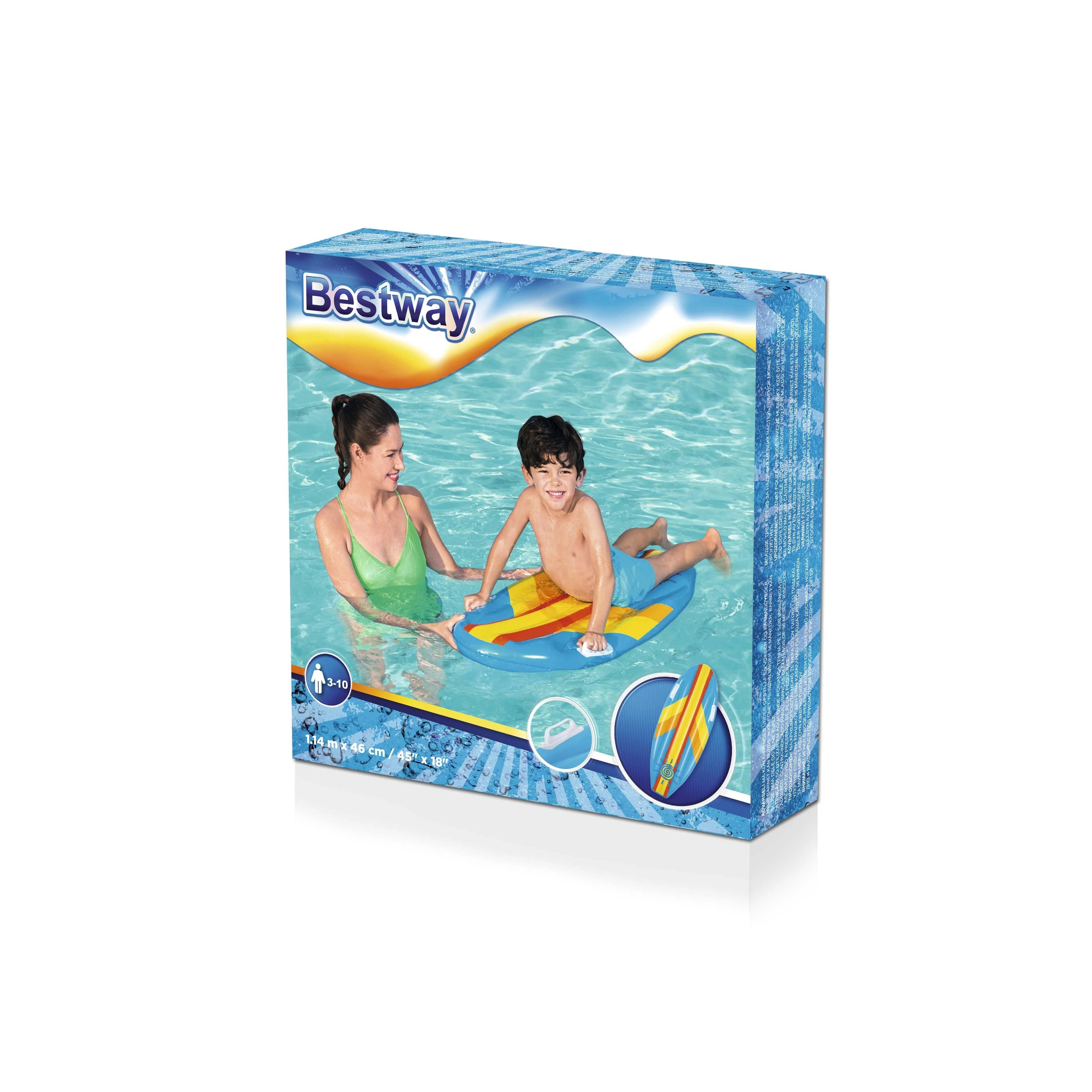 Bestway 42046 plūduriuojantis gaminys baseinui / paplūdimiui Mėlyna, Rožinė Plūduriuojantis čiužinys Raštas Vinilas