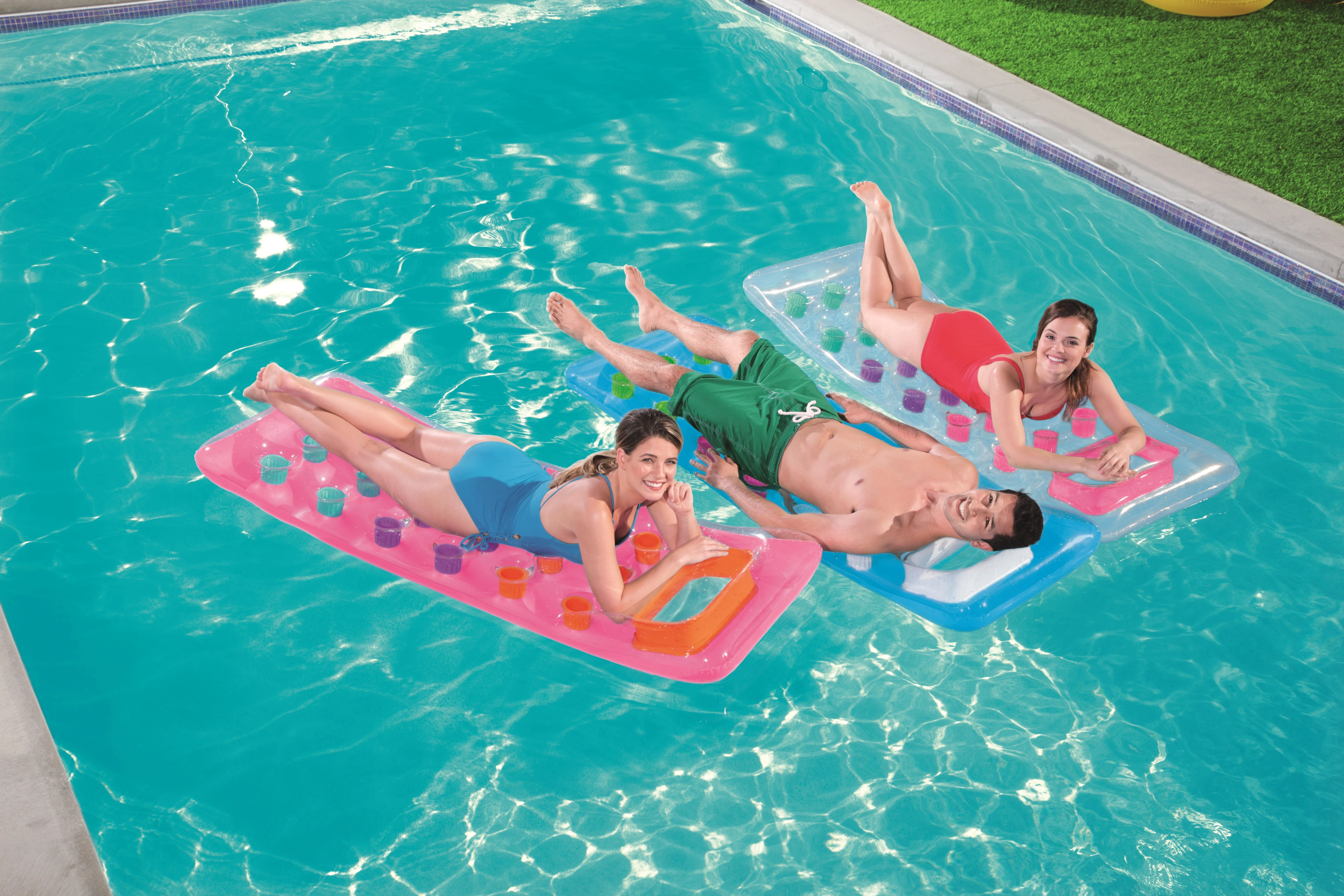 Bestway 43040 plūduriuojantis gaminys baseinui / paplūdimiui Mėlyna, Oranžinė Plūduriuojantis čiužinys Vinilas