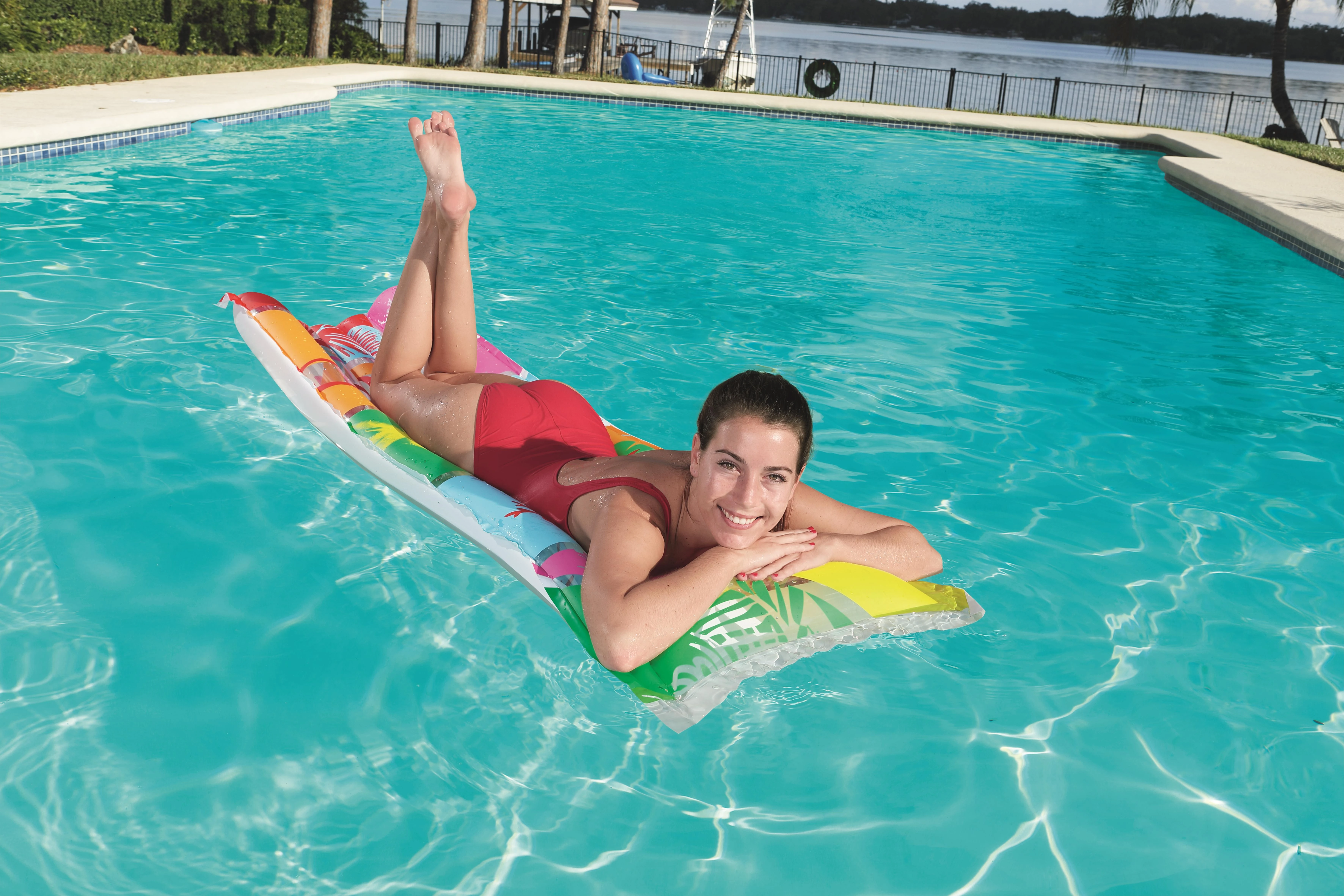 BESTWAY čiužinys Fashion Air Mat 183 x 69cm, 44033