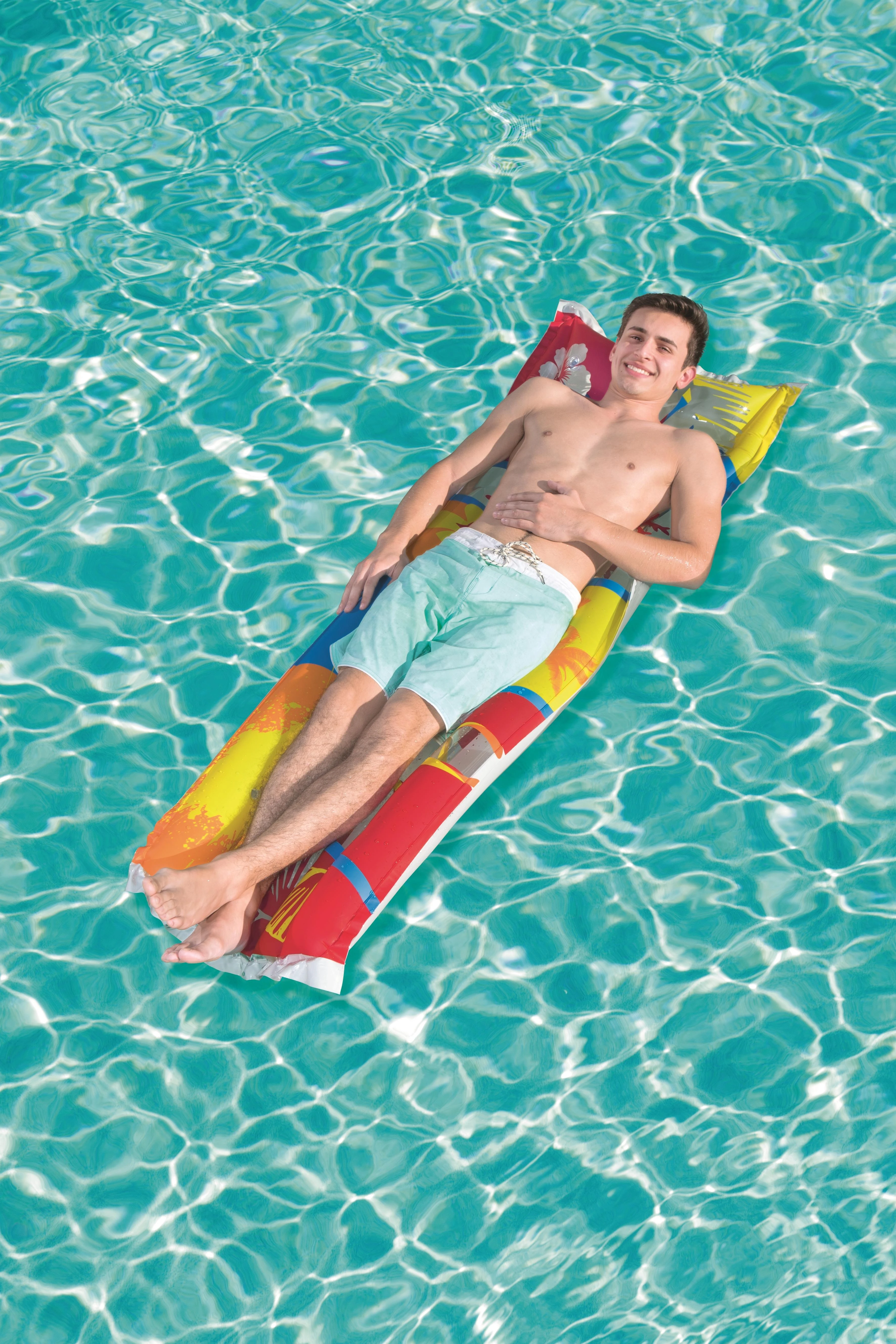 BESTWAY čiužinys Fashion Air Mat 183 x 69cm, 44033