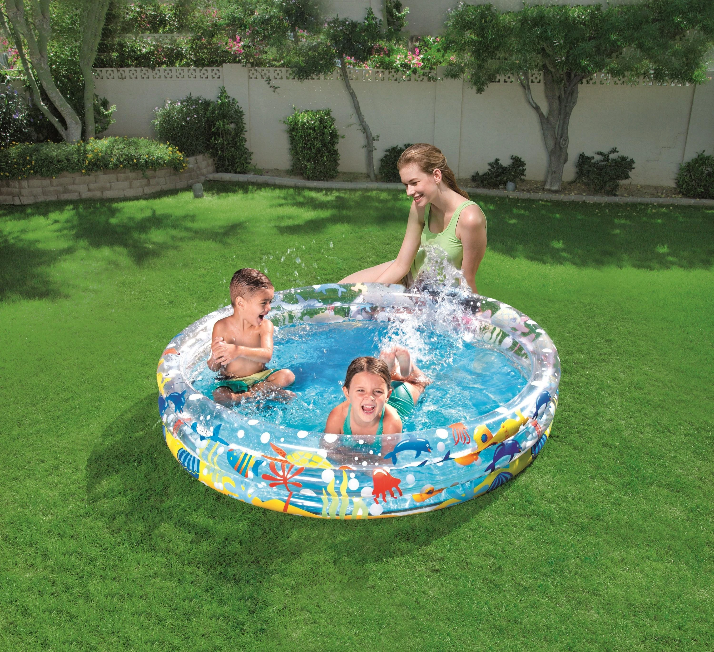 BESTWAY baseinas trijų žiedų (skersmuo 152cm), 51004B