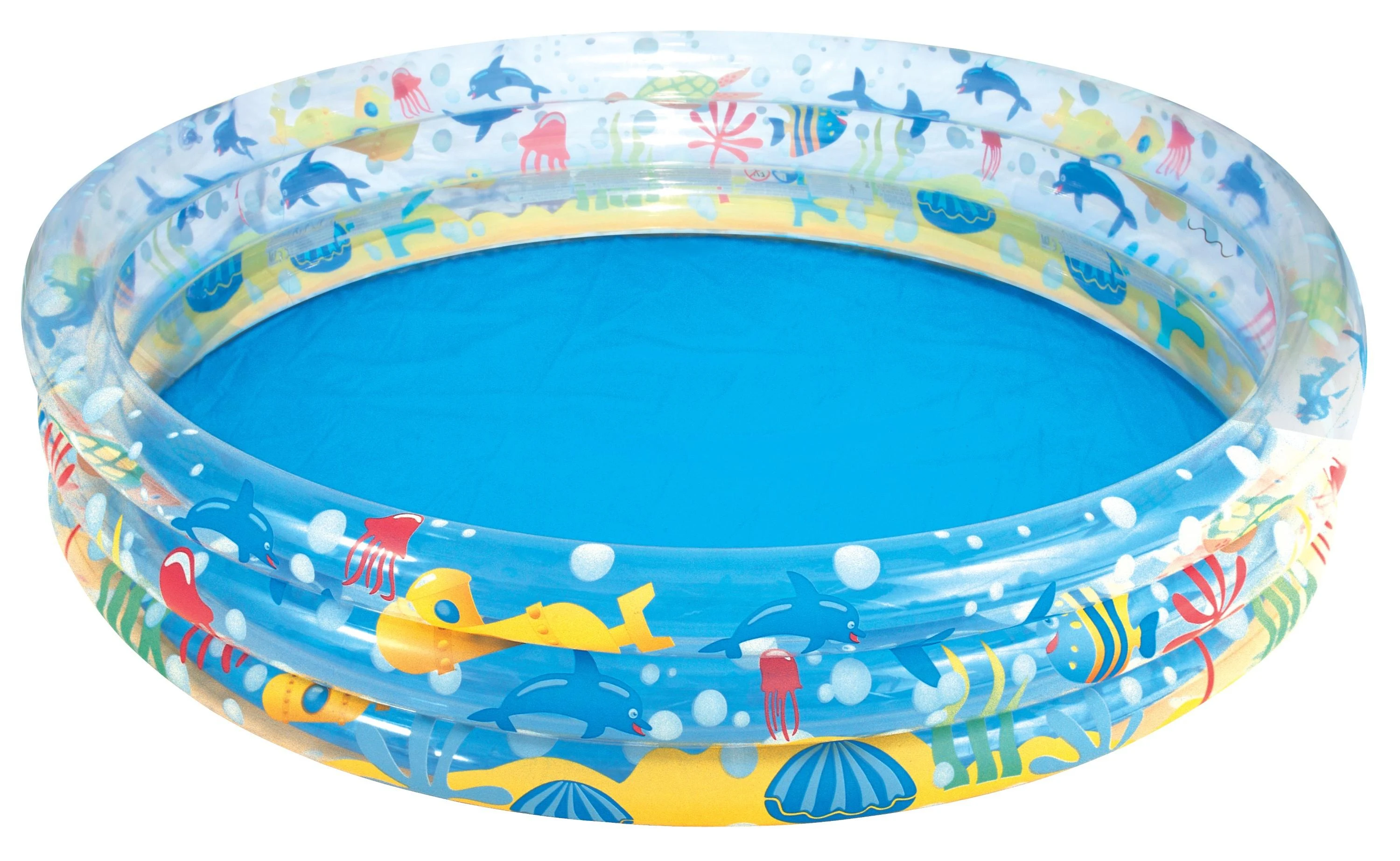 Bestway® vaikiškas pripučiamas baseinas Deep Dive Ø 183 x 33 cm, apvalus