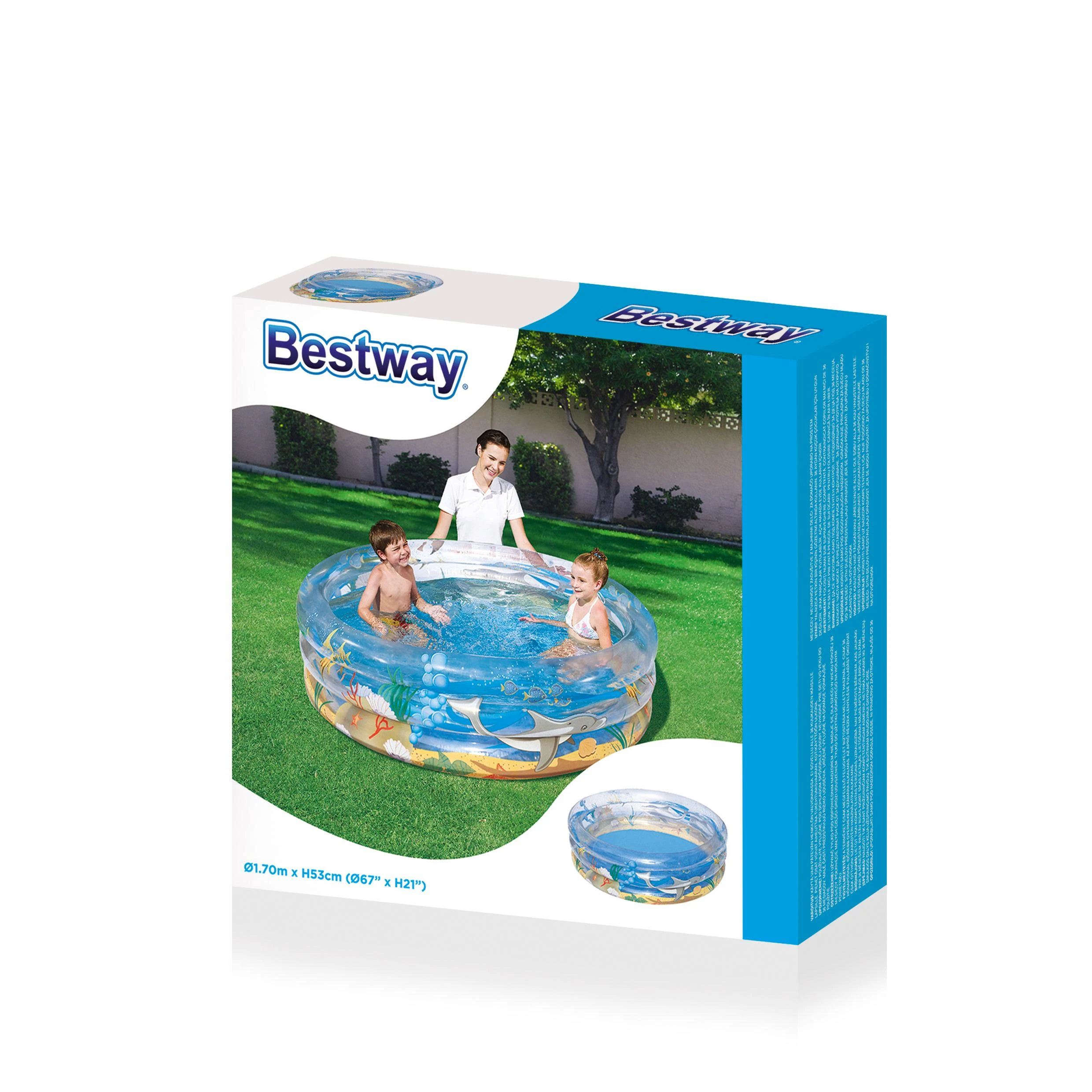 Bestway 51048 vaikiškas žaidimų baseinas