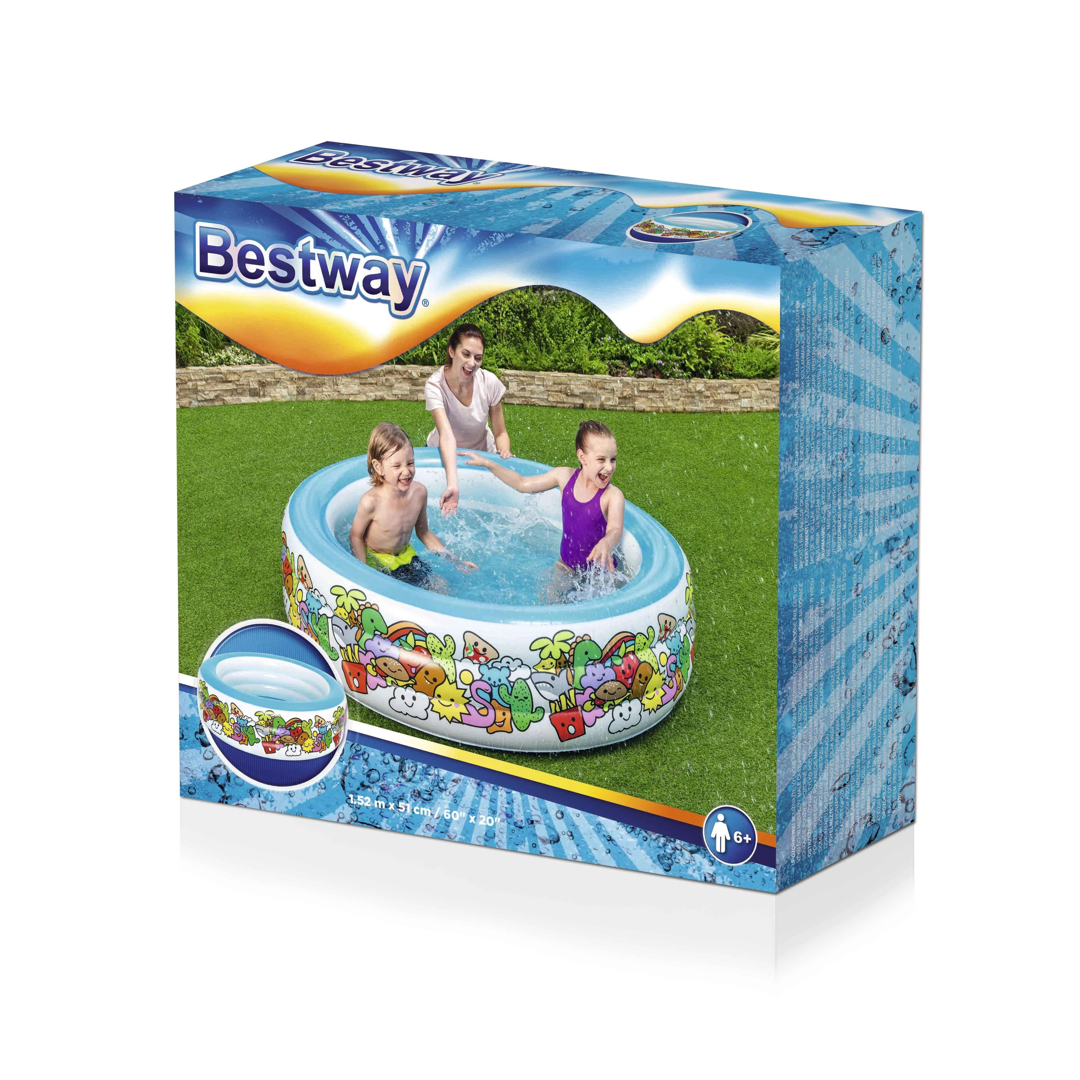Bestway 51121 vaikiškas žaidimų baseinas