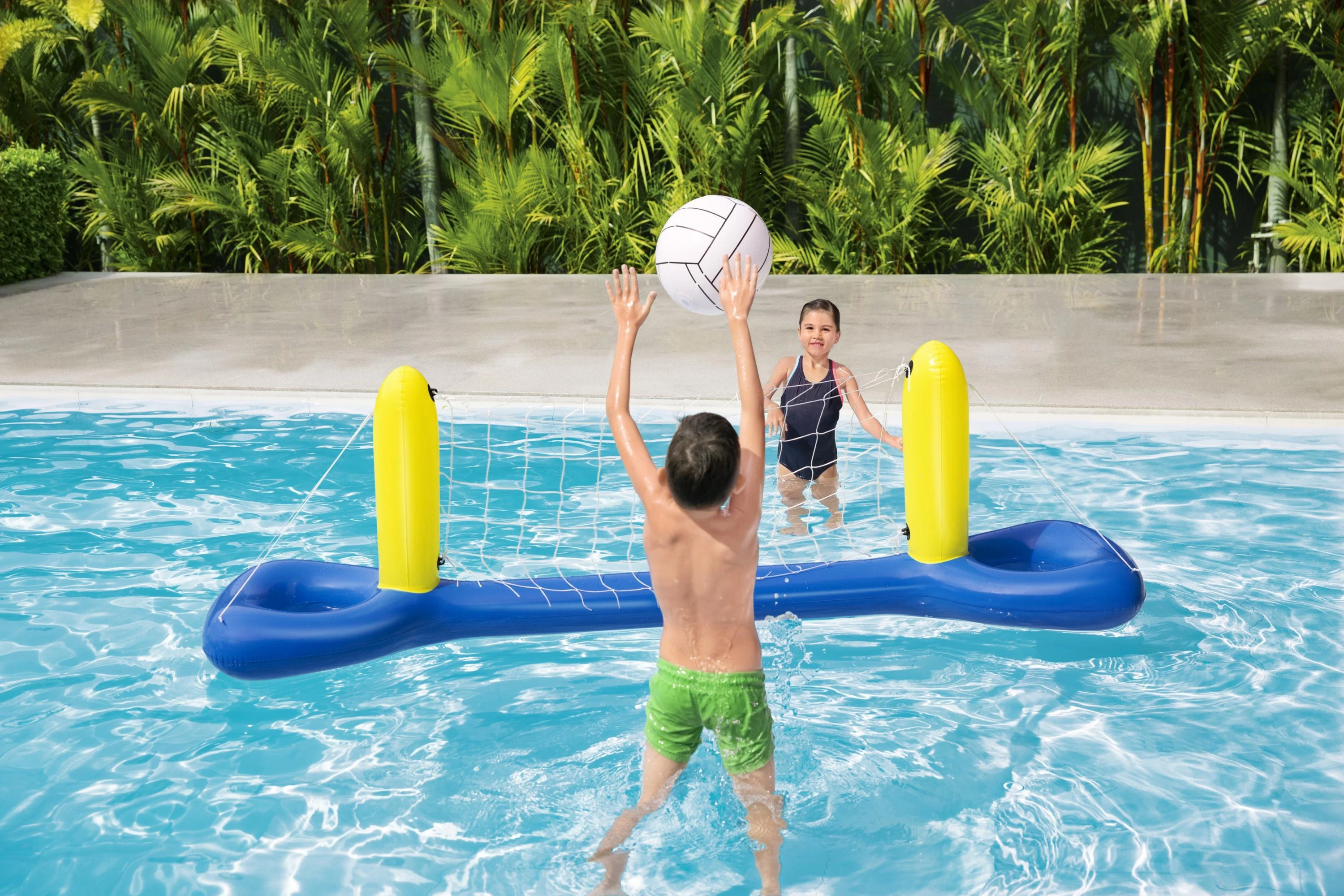 BESTWAY pripučiamas tinklinio rinkinys 2.44m x 64cm, 52133