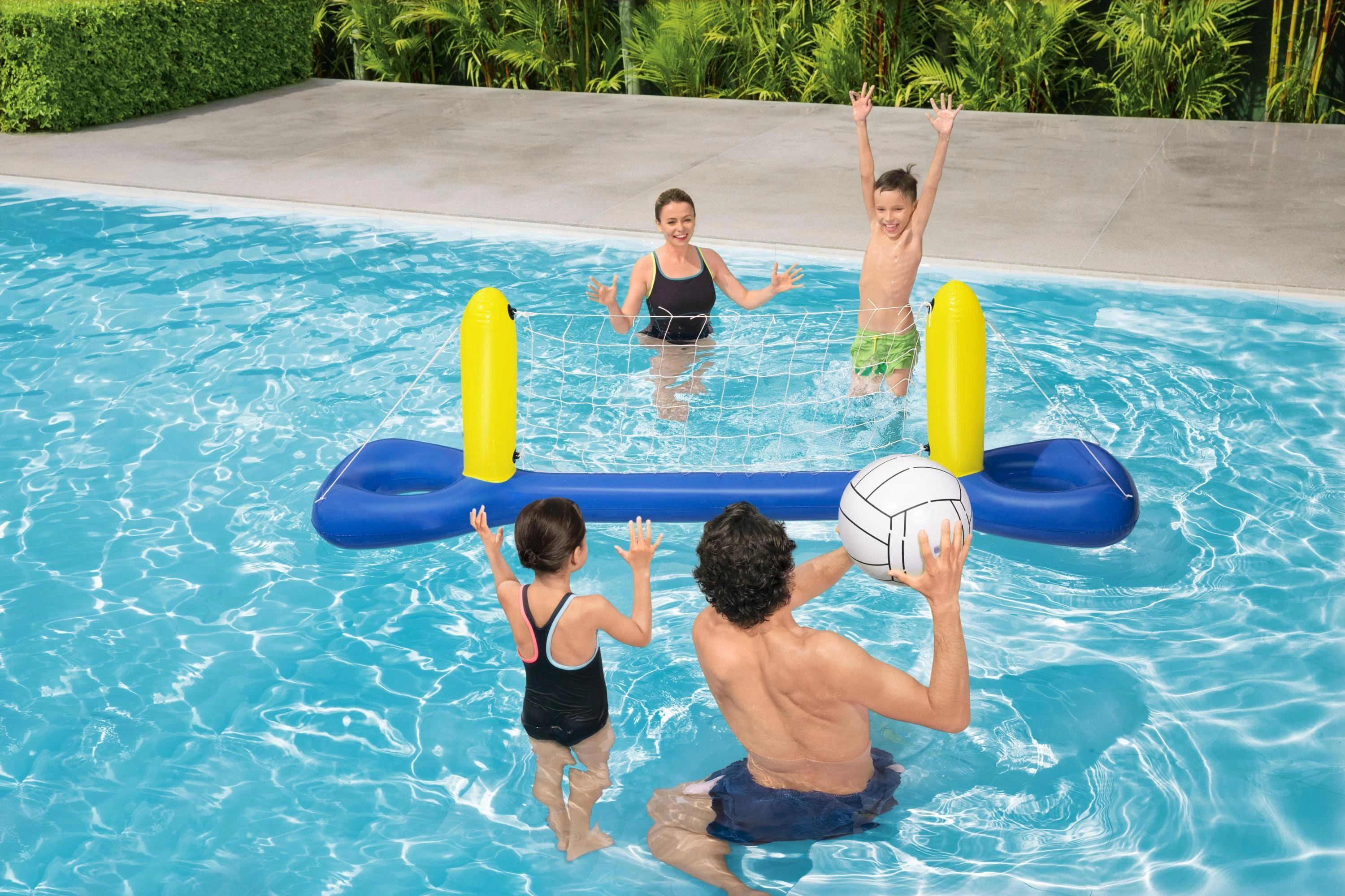 BESTWAY pripučiamas tinklinio rinkinys 2.44m x 64cm, 52133