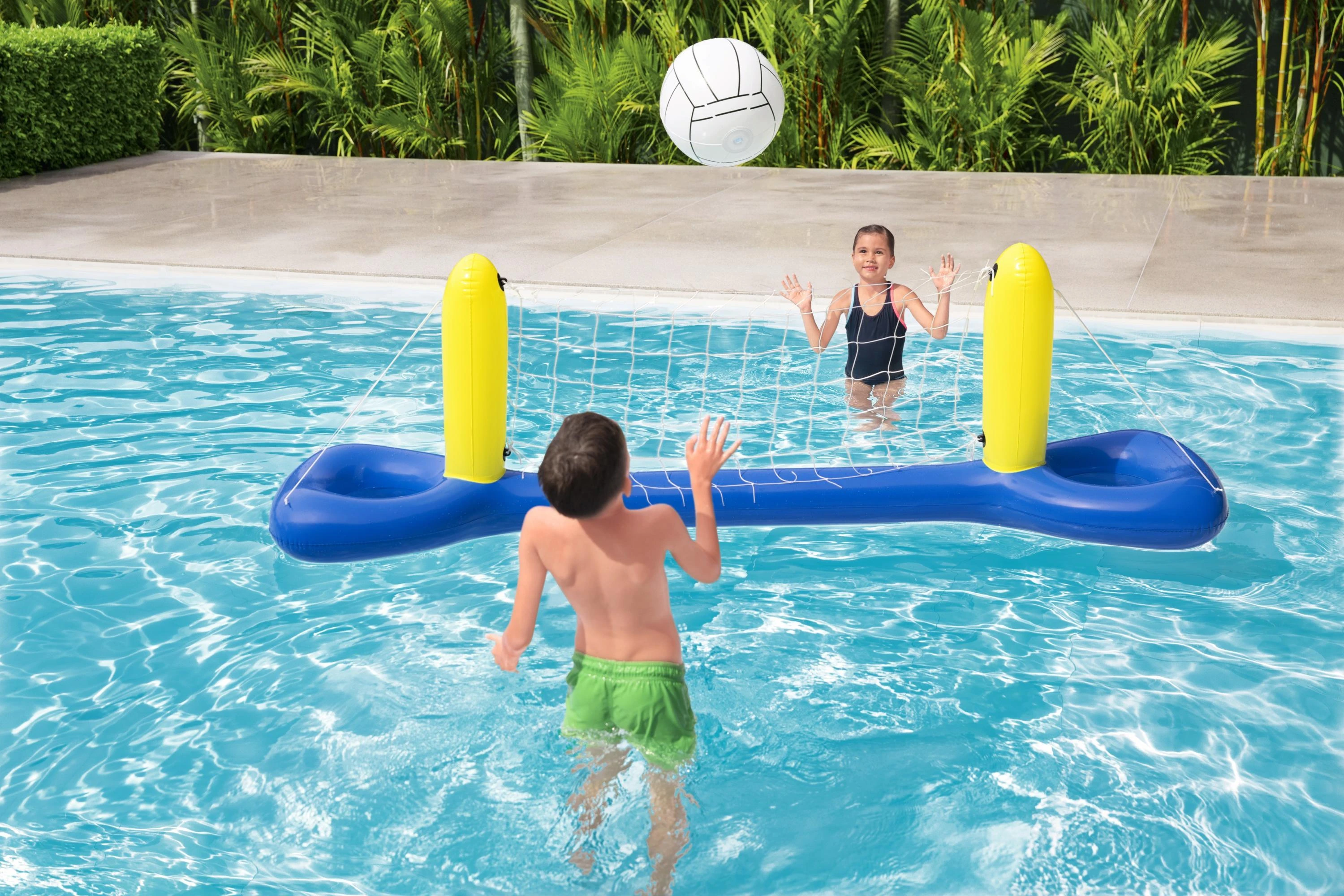 BESTWAY pripučiamas tinklinio rinkinys 2.44m x 64cm, 52133