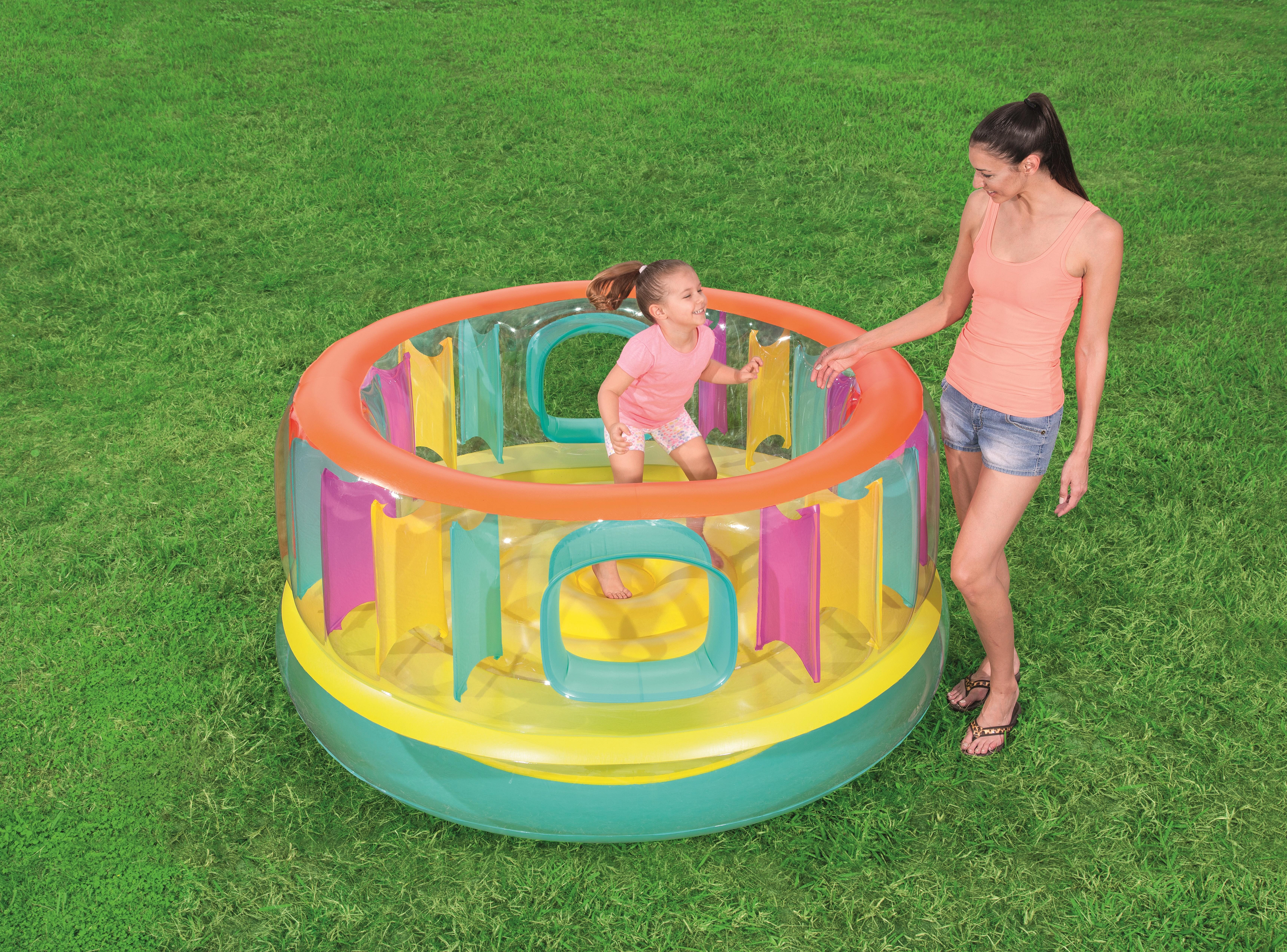 BESTWAY pripučiamas batutas BounceJam Bouncer, skersmuo 1.80m x H86cm, 52262