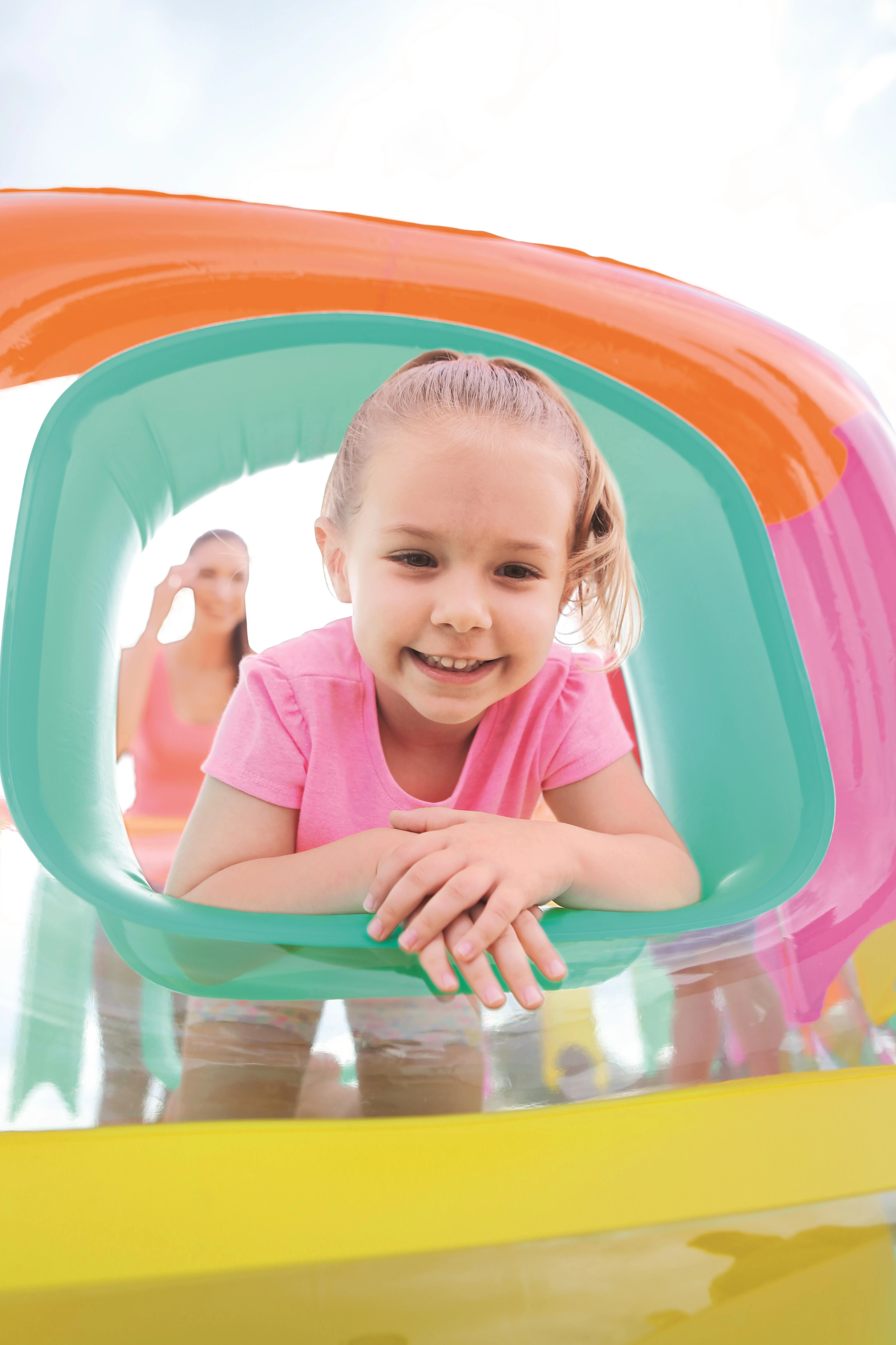 BESTWAY pripučiamas batutas BounceJam Bouncer, skersmuo 1.80m x H86cm, 52262
