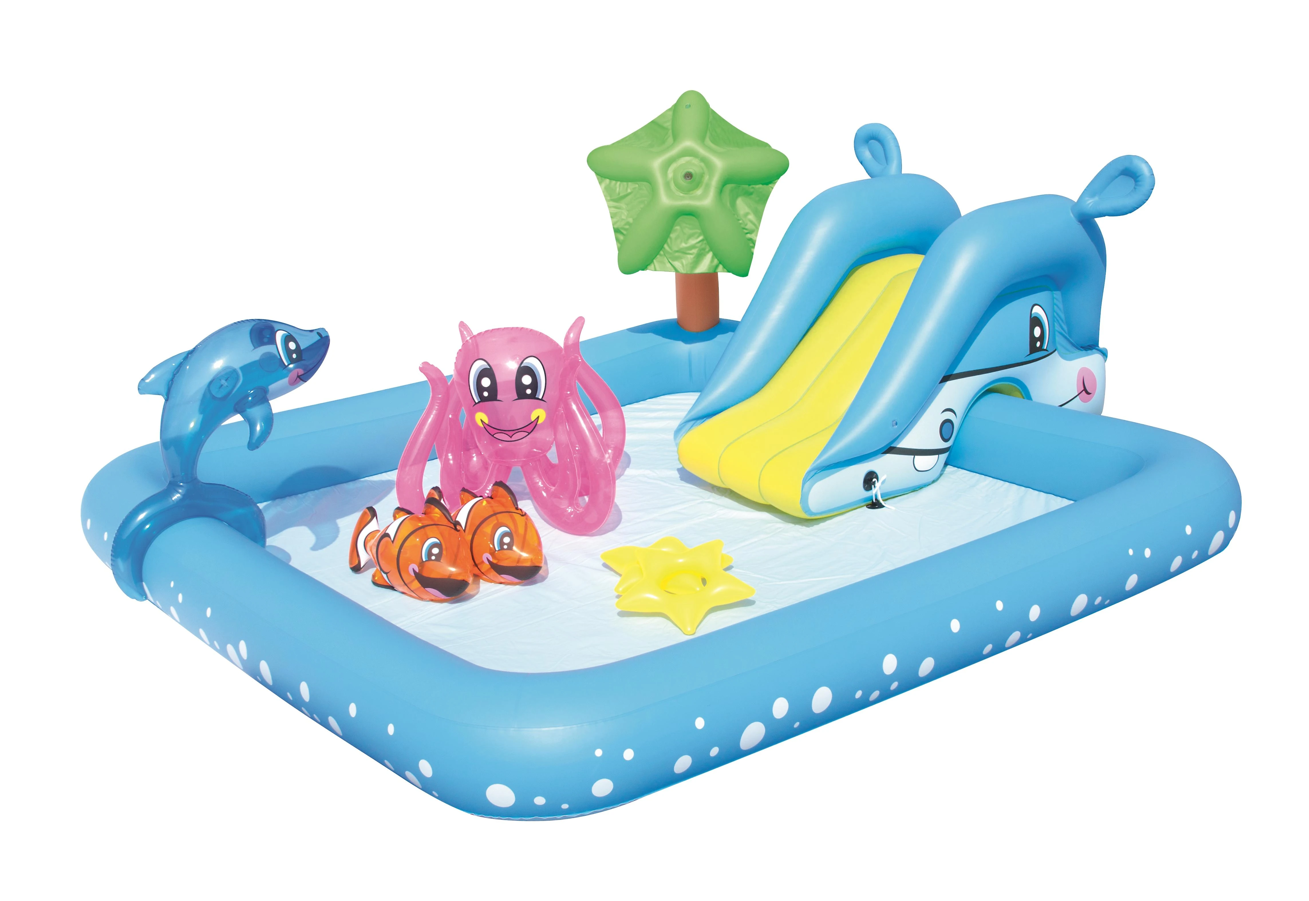BESTWAY baseinas Fantastiškas akvariumas 239cm x 206cm x 86cm, 53052B