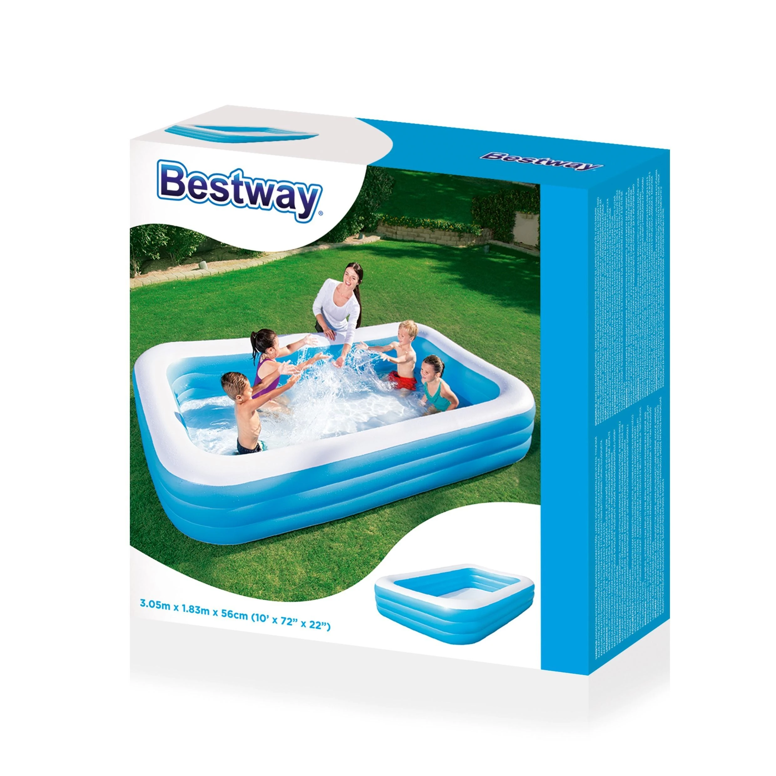 Bestway pripučiamas baseinas 305x183x56 cm (54009)