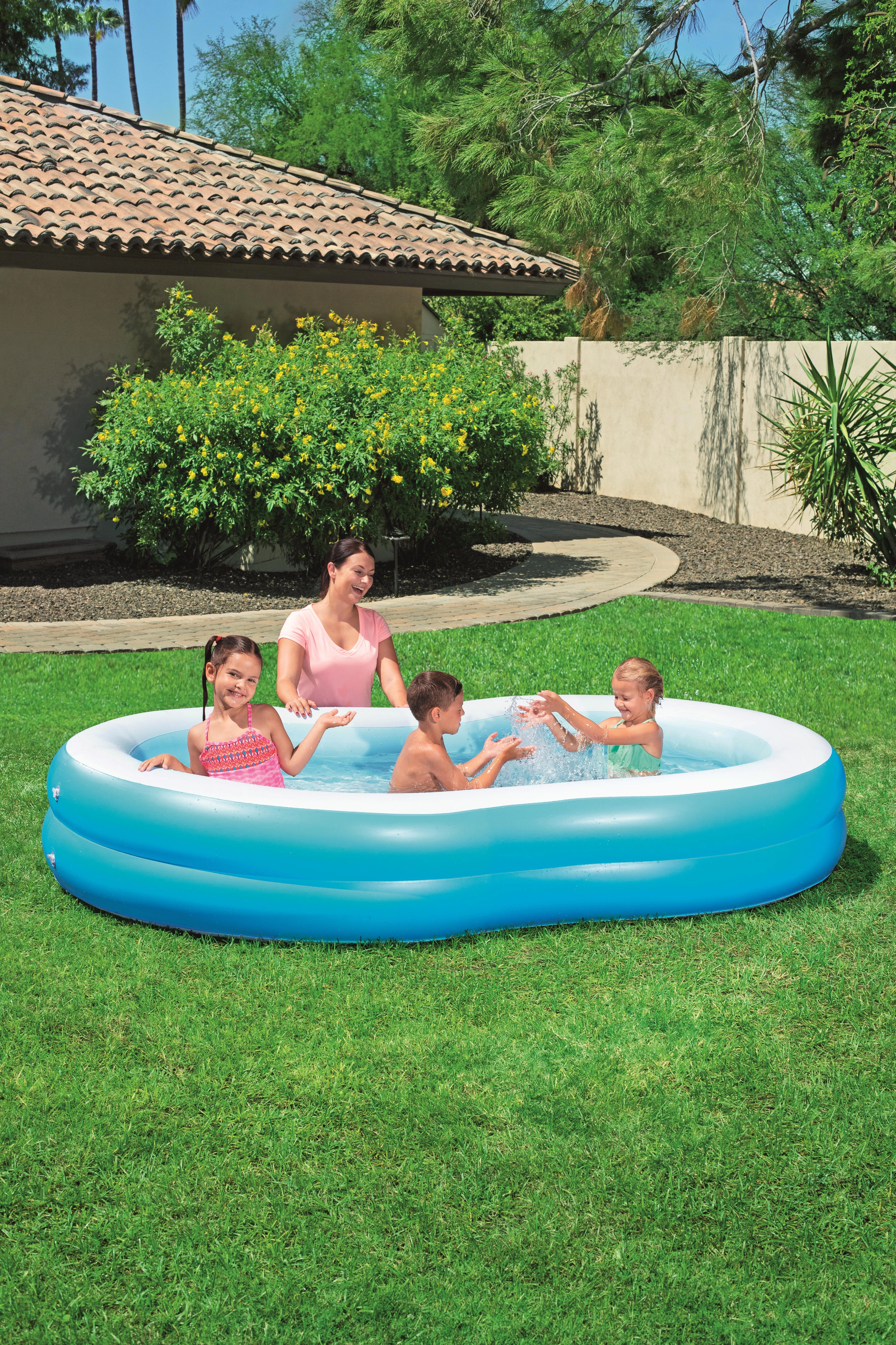 BESTWAY baseinas šeimai Lagūna 262cm x 157cm x 46cm,54117B