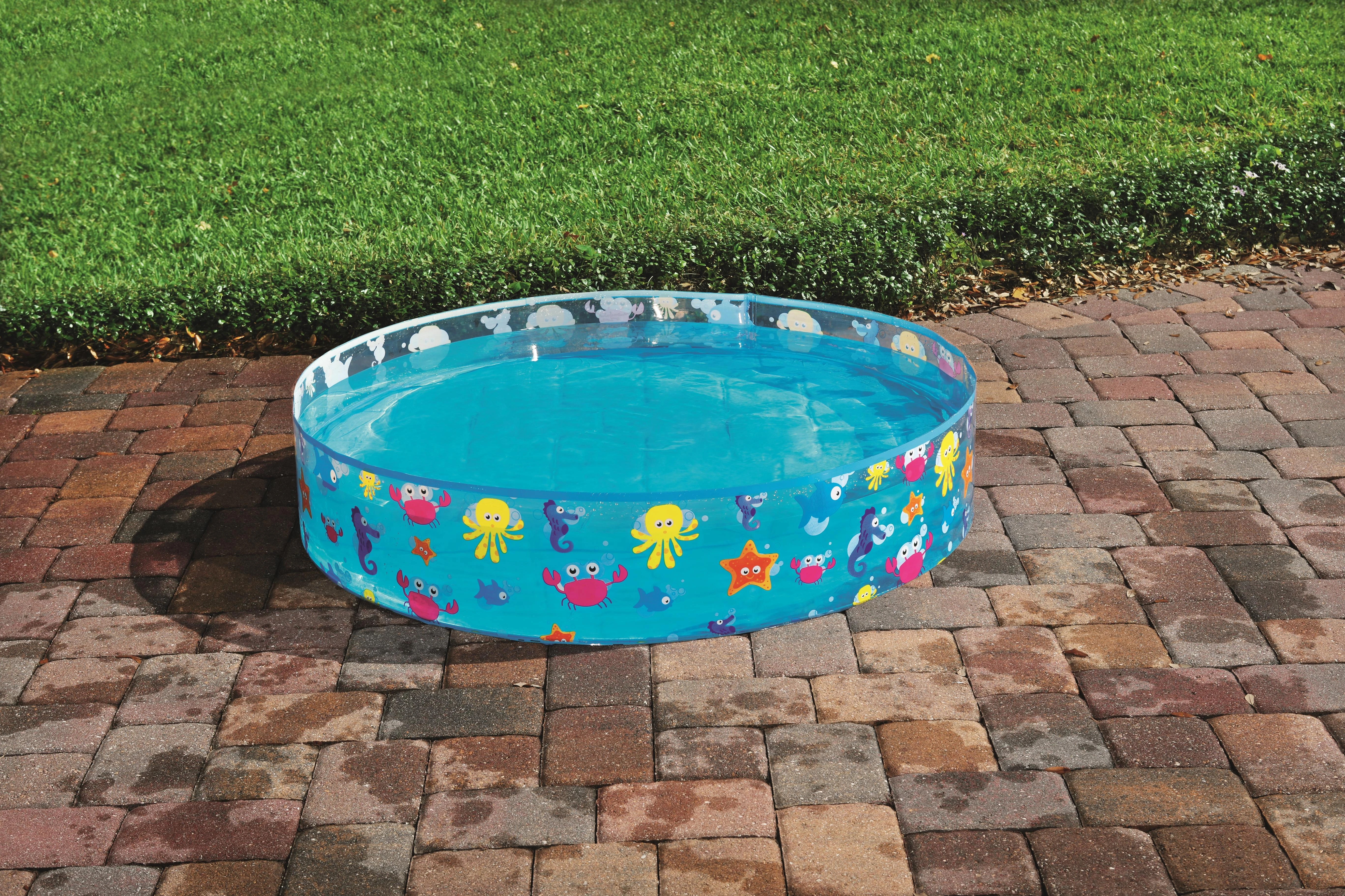 BESTWAY baseinas Spindinti jūra, skersmuo 1.22m x H25cm, 55028