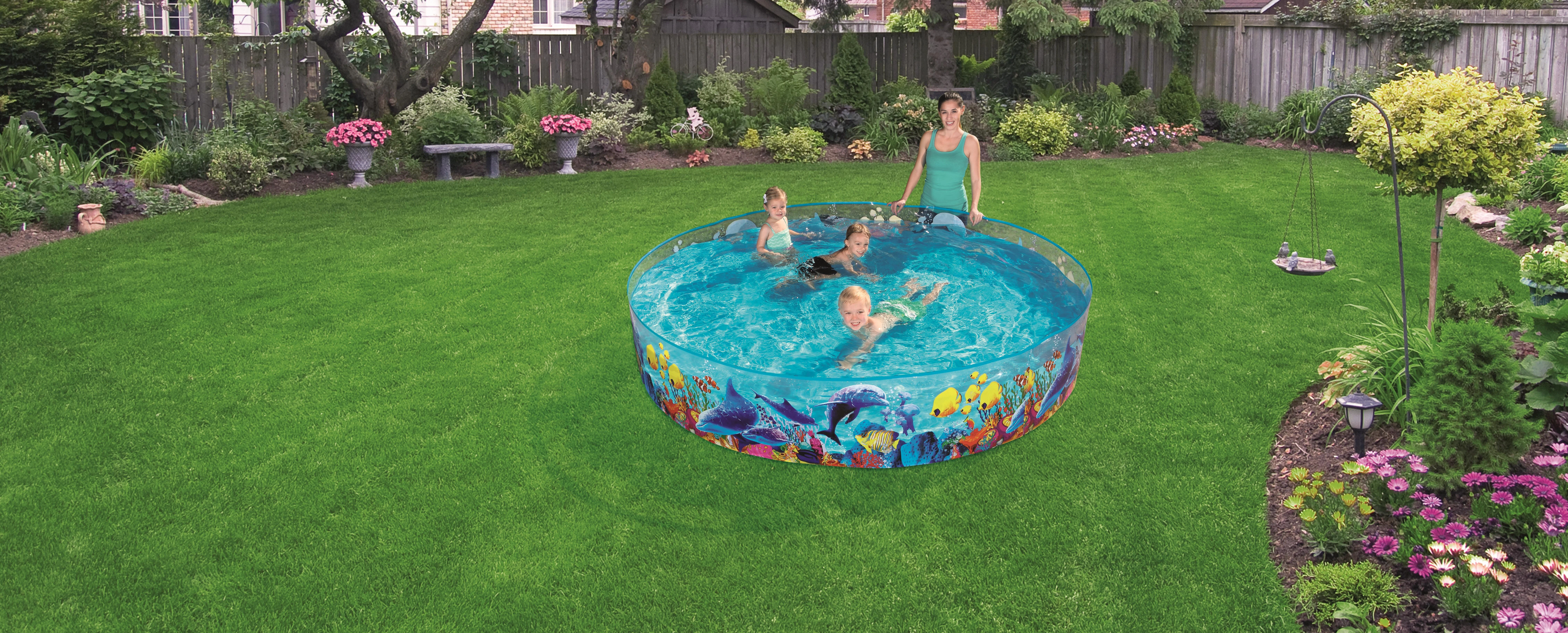 BESTWAY baseinas Odisėja, skersmuo 2.44m x H46cm, 55031