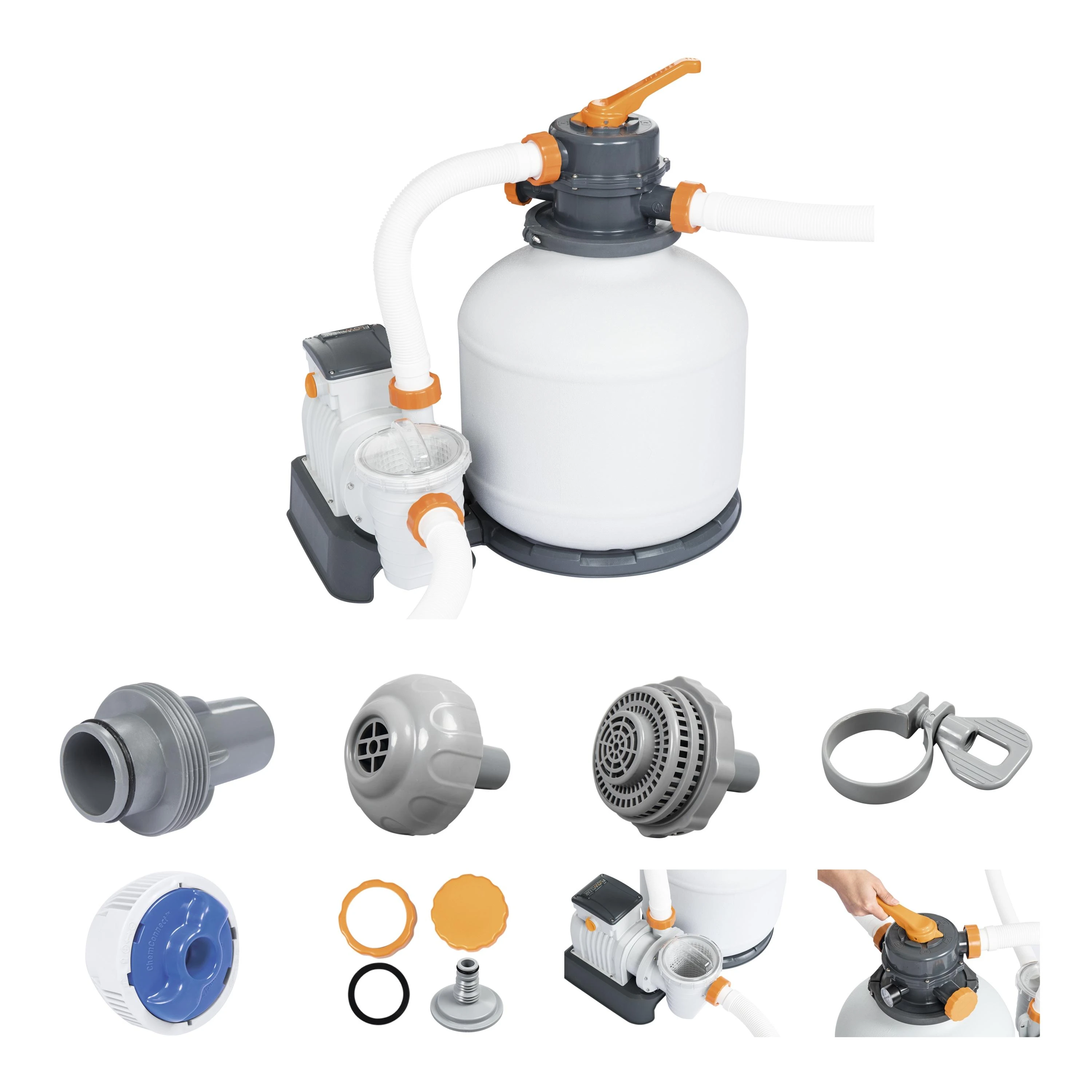 Bestway 58499 baseino priedas Smėlio filtro rinkinys