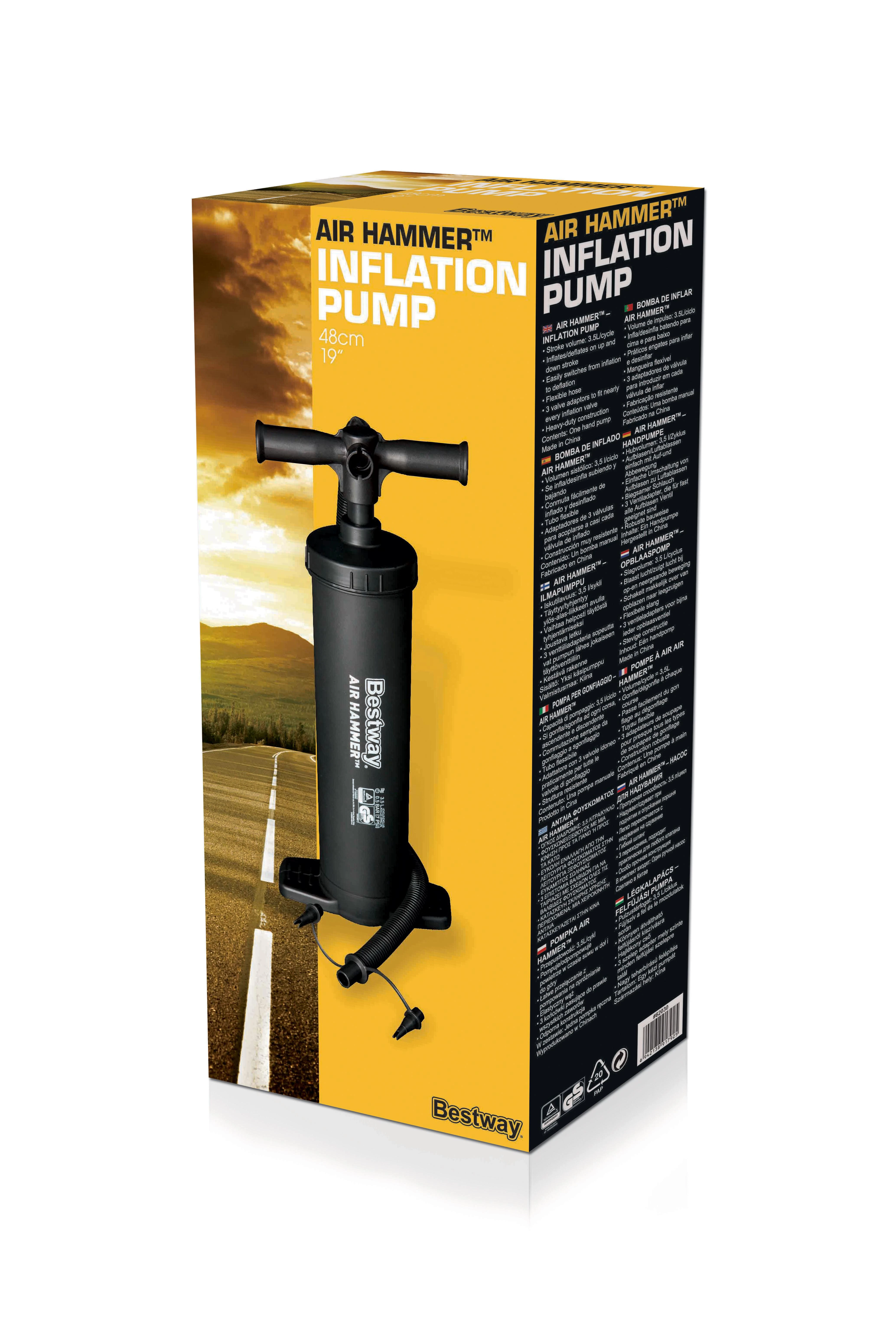 Rankinė pompa BESTWAY AIR HAMMER 19'' 48cm 62030/7925
