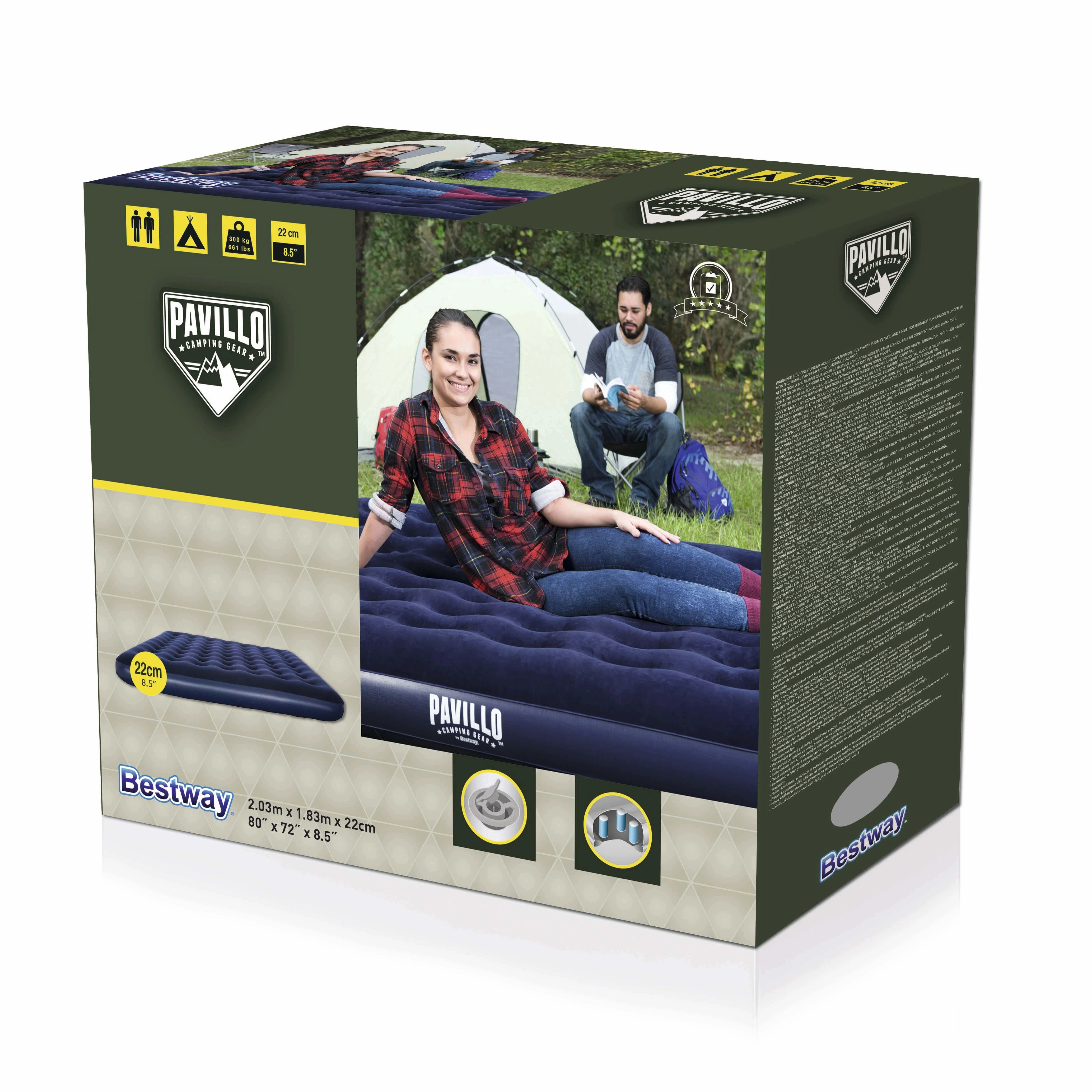 Bestway 67004 pripučiamas čiužinys Dvivietis čiužinys Mėlyna