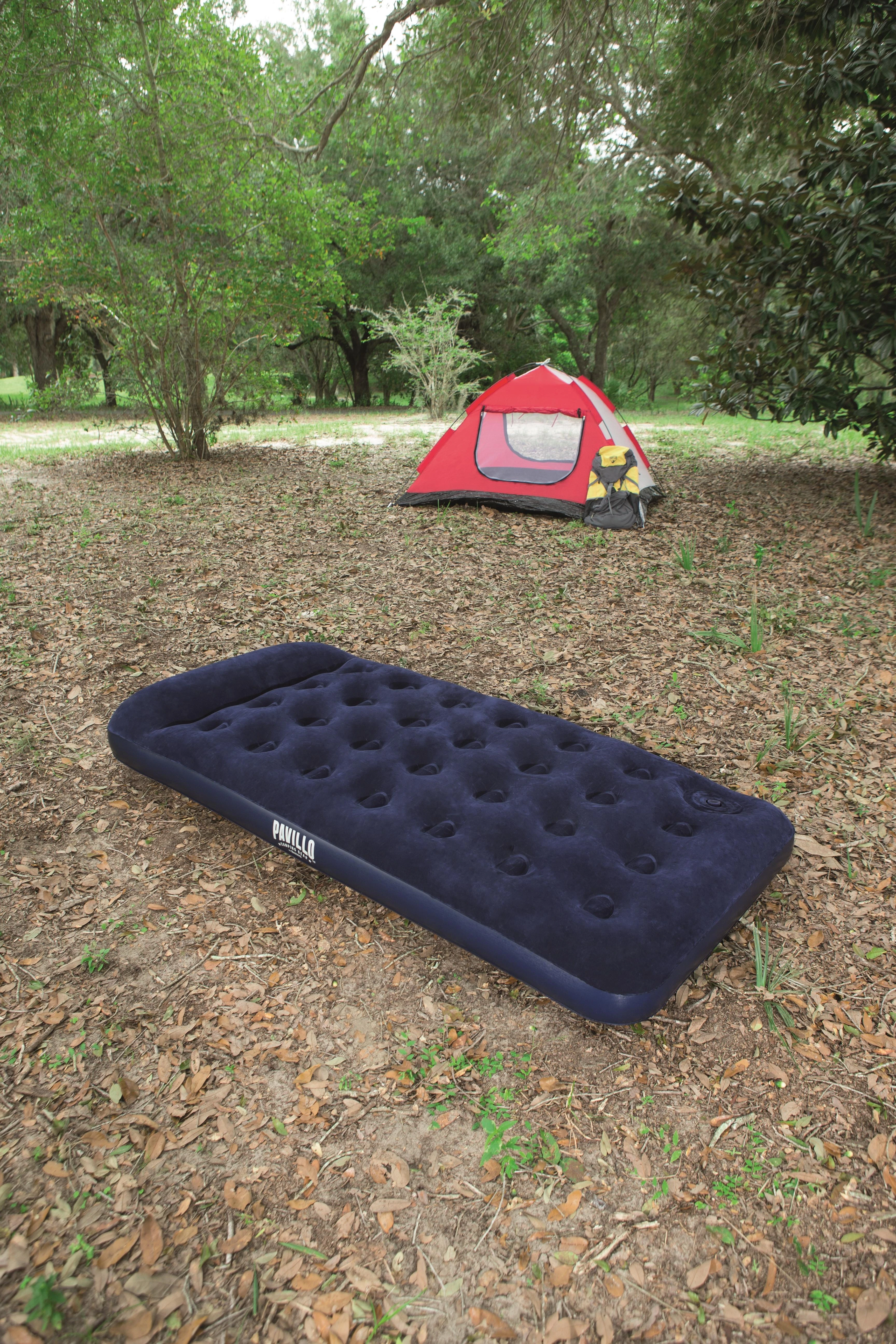 Bestway Pripučiamas vienvietis čiužinys su įmontuota kojine pompa ir pagalve 185x99x28cm 67224
