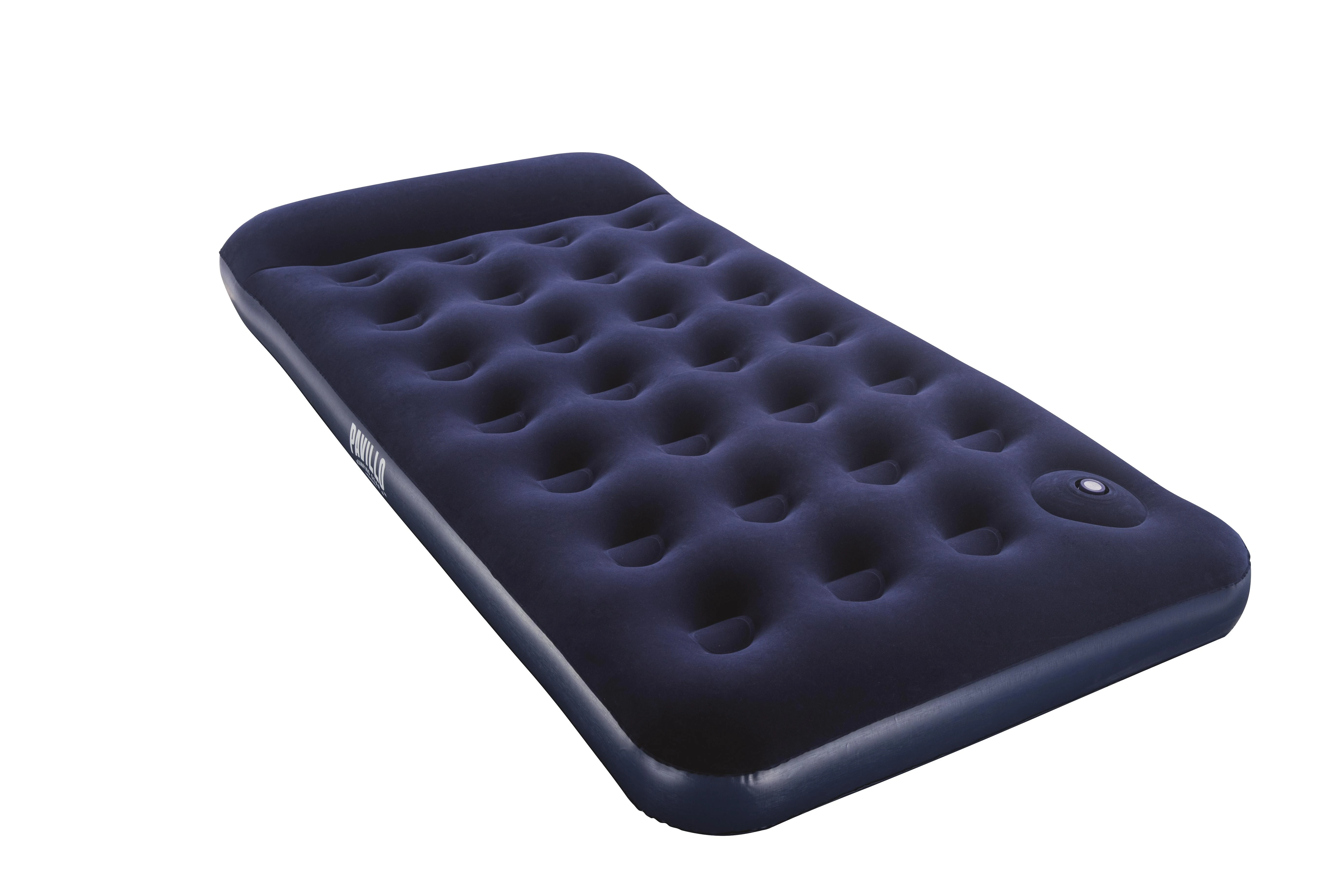Bestway Pripučiamas vienvietis čiužinys su įmontuota kojine pompa ir pagalve 185x99x28cm 67224
