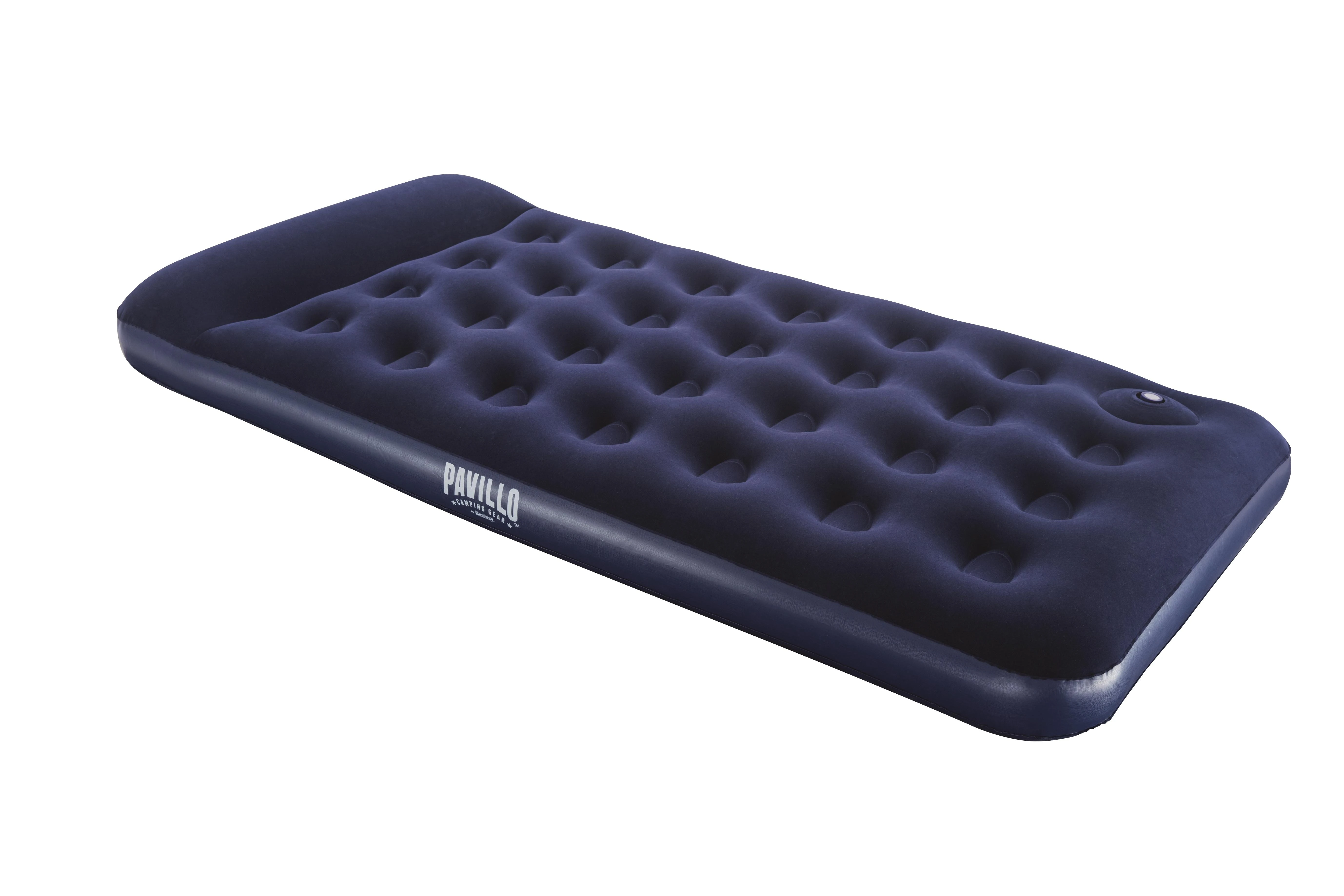 Bestway Pripučiamas vienvietis čiužinys su įmontuota kojine pompa ir pagalve 185x99x28cm 67224