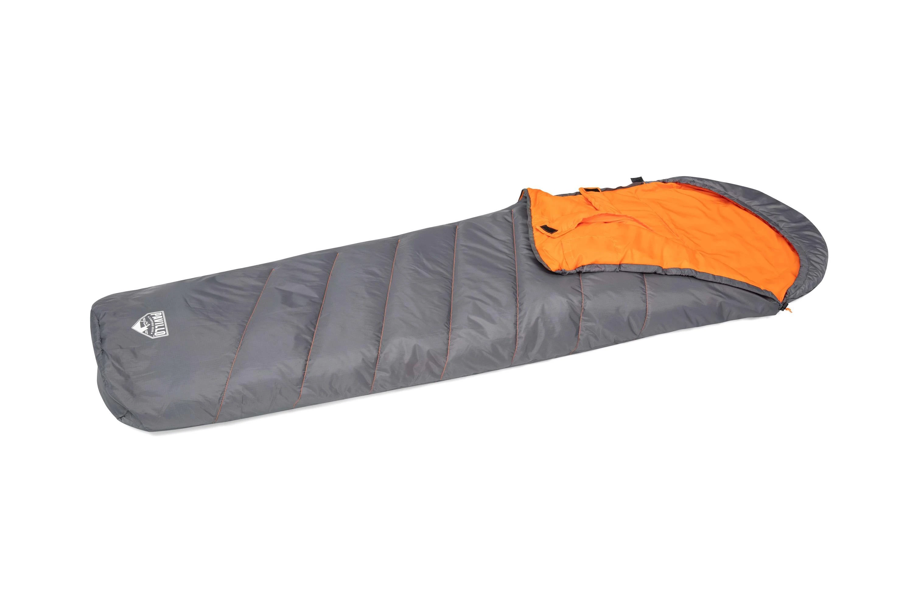 Bestway 68103 miegmaišis Mumijos formos miegmaišis Poliesteris Pilka, Oranžinė