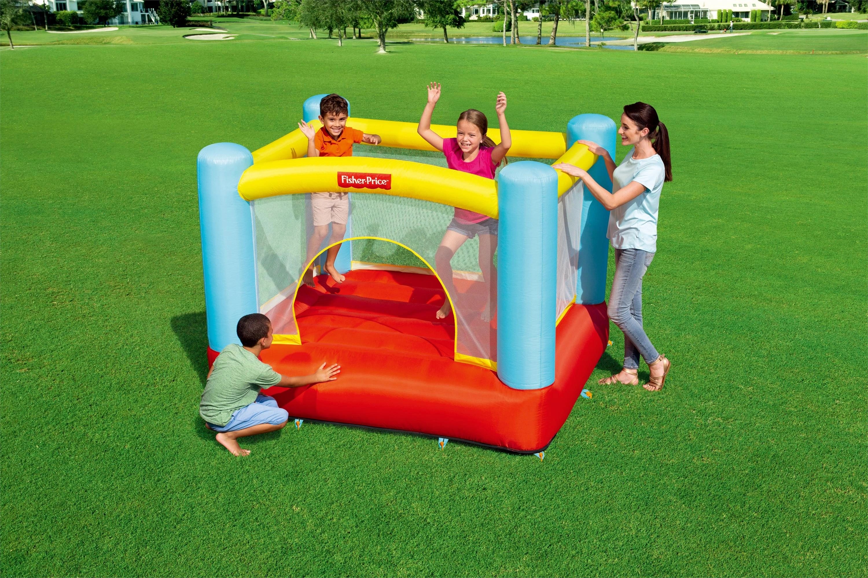 BESTWAY pripučiamas žaidimų centras Bouncetacular 2.00m x 1.70m x 1.52m, 93549